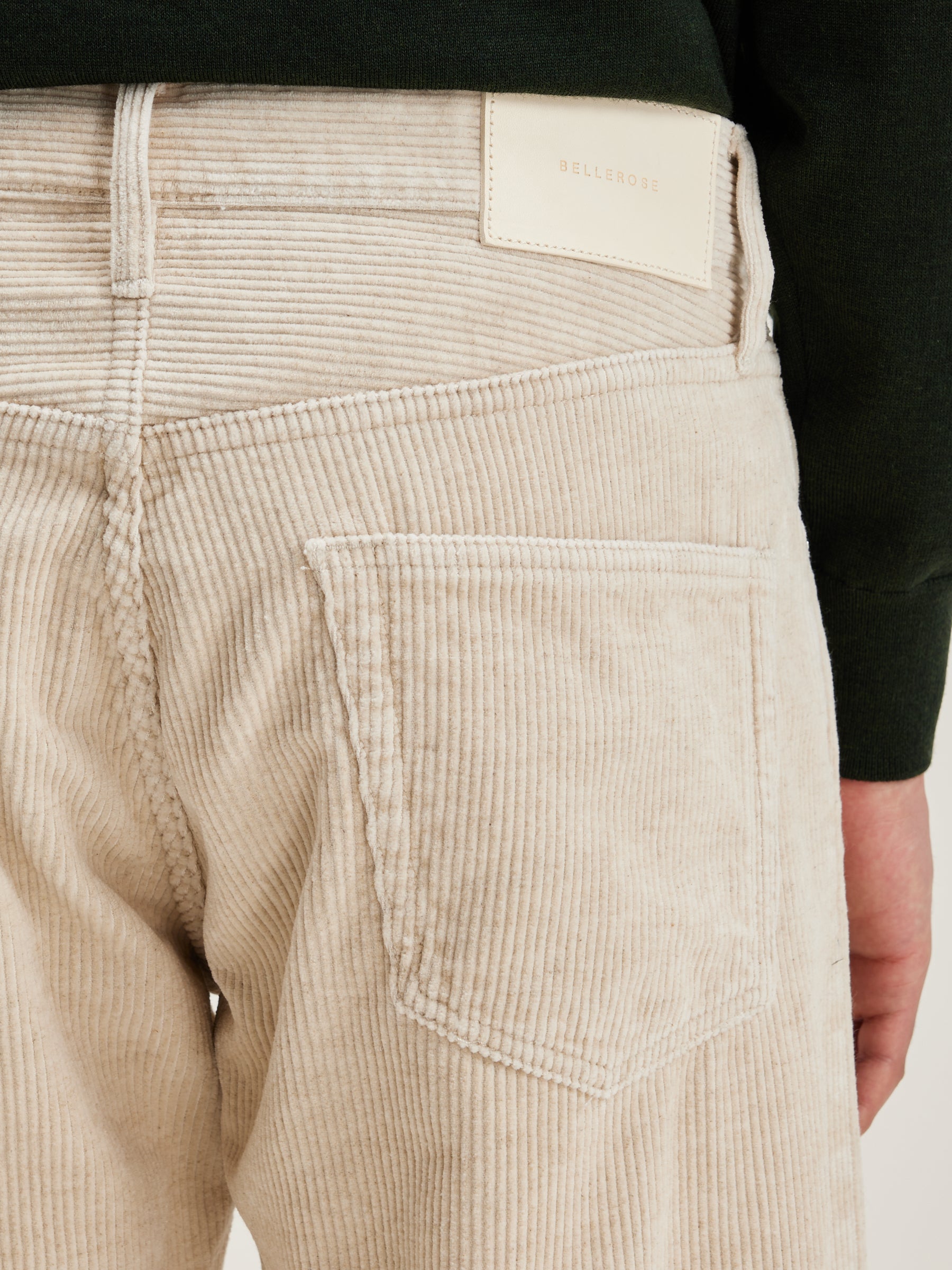 Percy Dad-style Trousers - Calcaire For Men | Bellerose