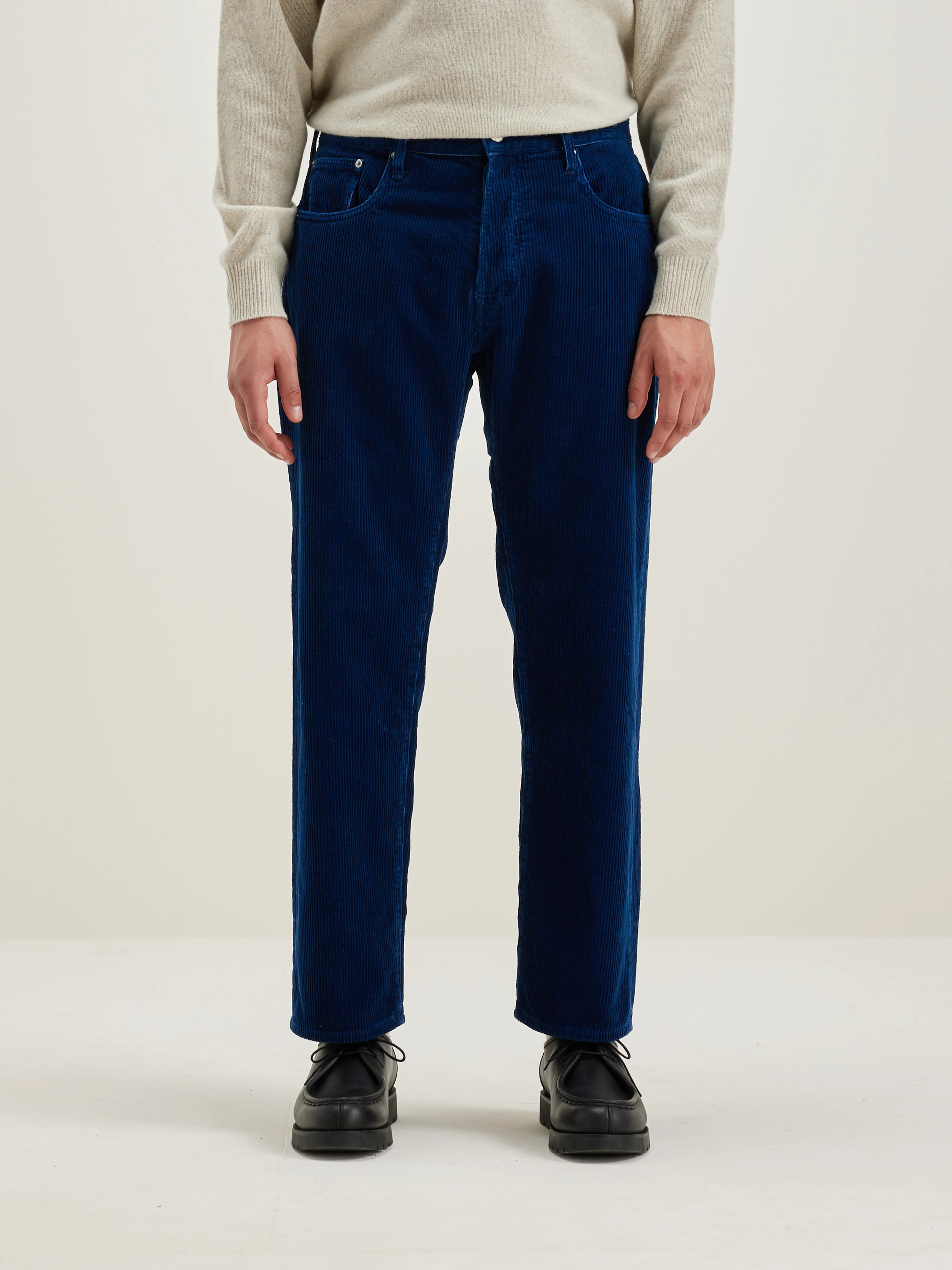 Percy Dad-style Trousers - Indigo For Men | Bellerose