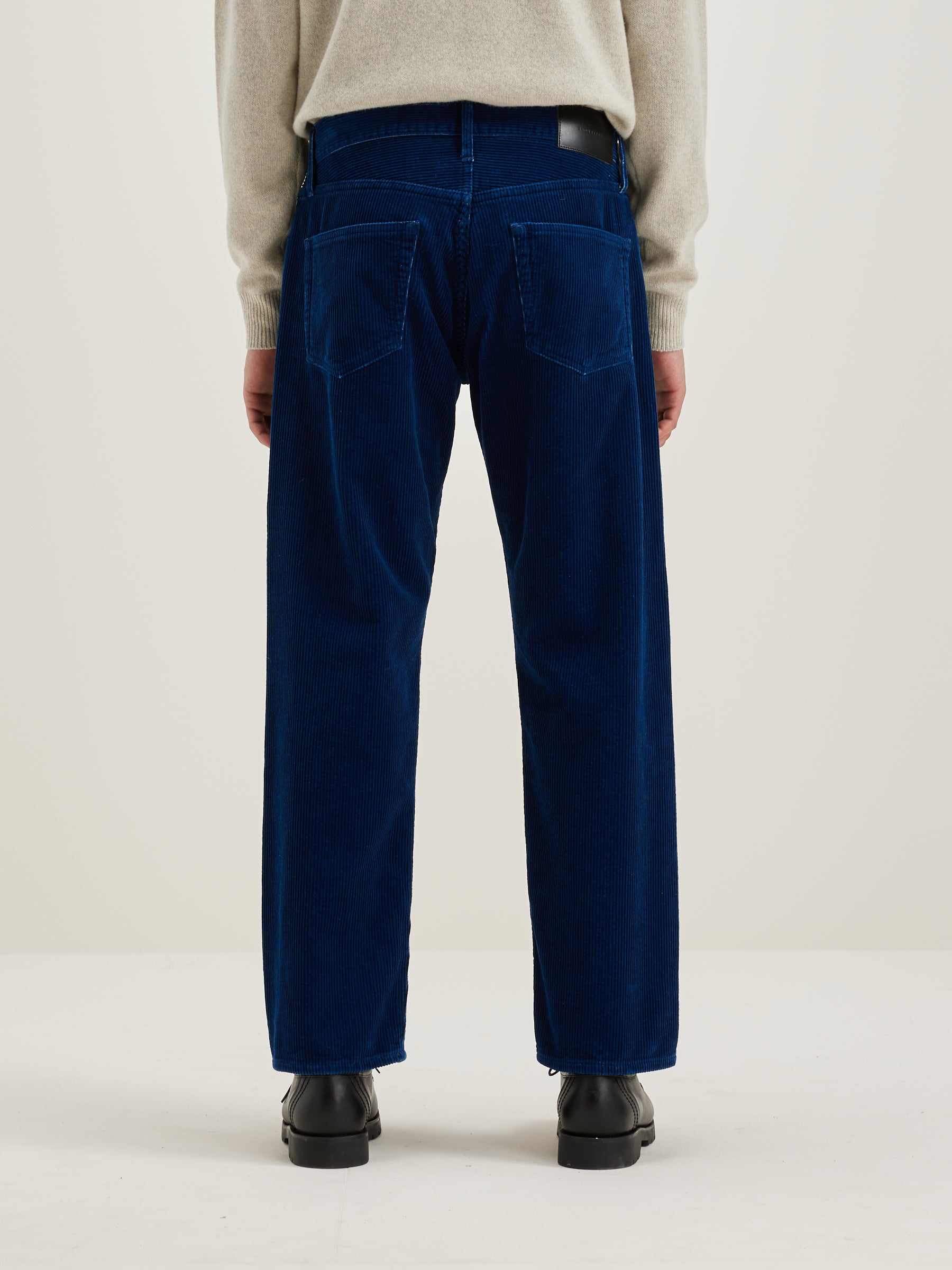 Percy Dad-style Broek - Indigo Voor Heren | Bellerose