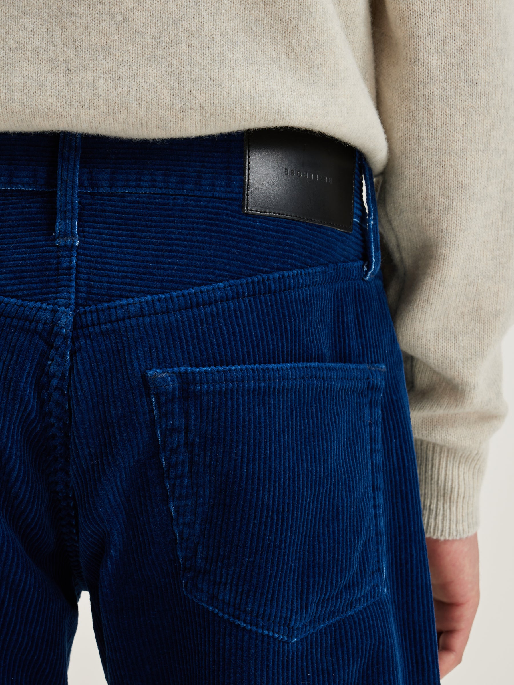 Percy Dad-style Broek - Indigo Voor Heren | Bellerose