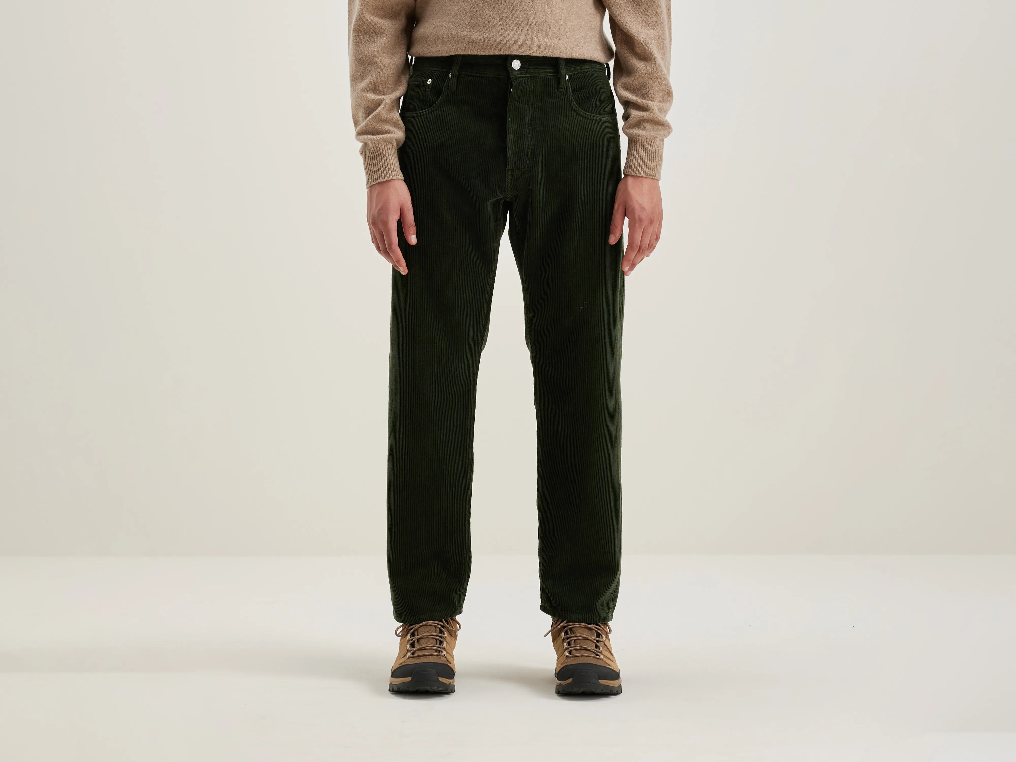 Pantalon dad-style Percy (242 / M / DARK OLIVE)