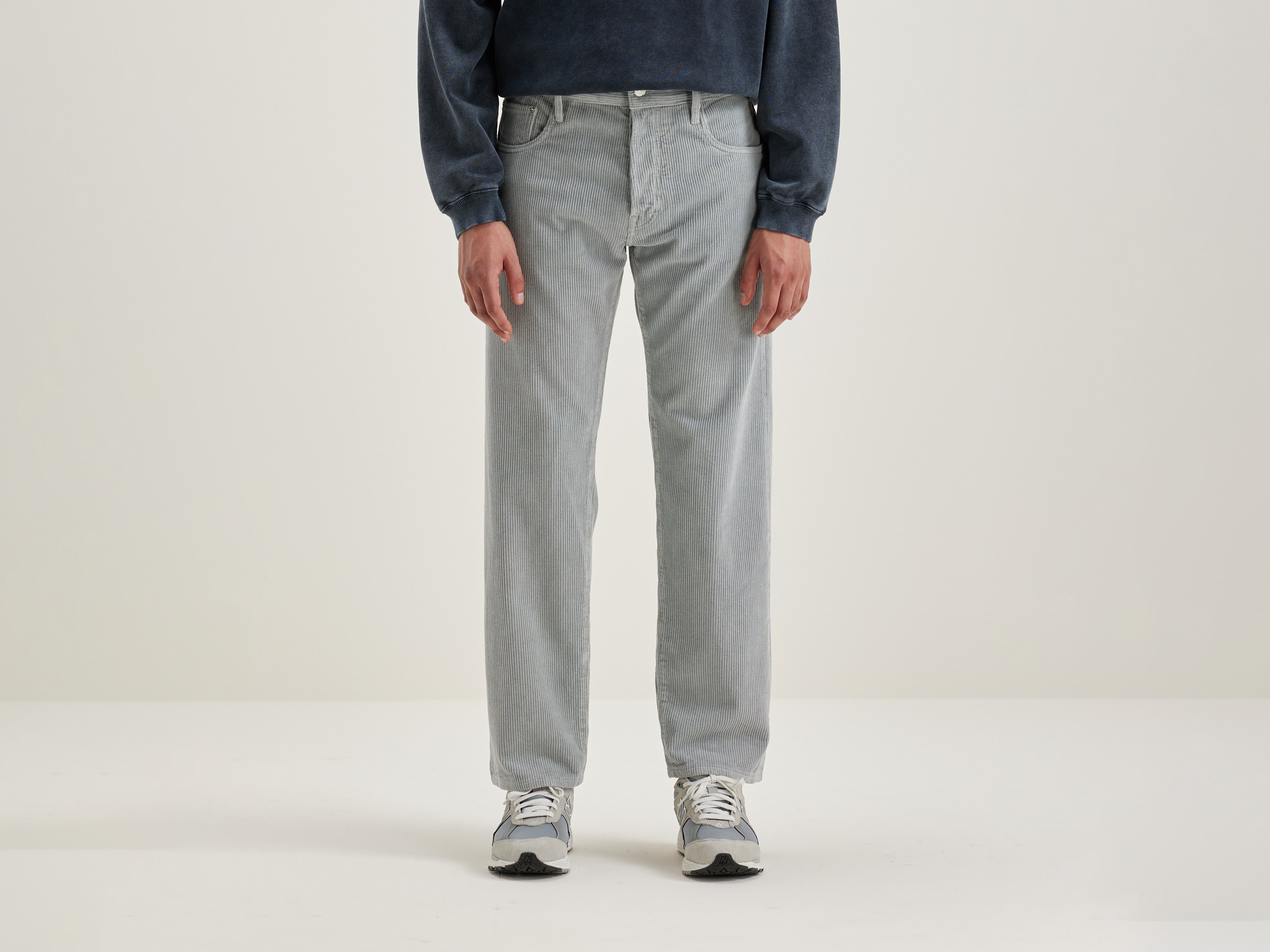 Percy dad-style broek (242 / M / BLUE FOG)