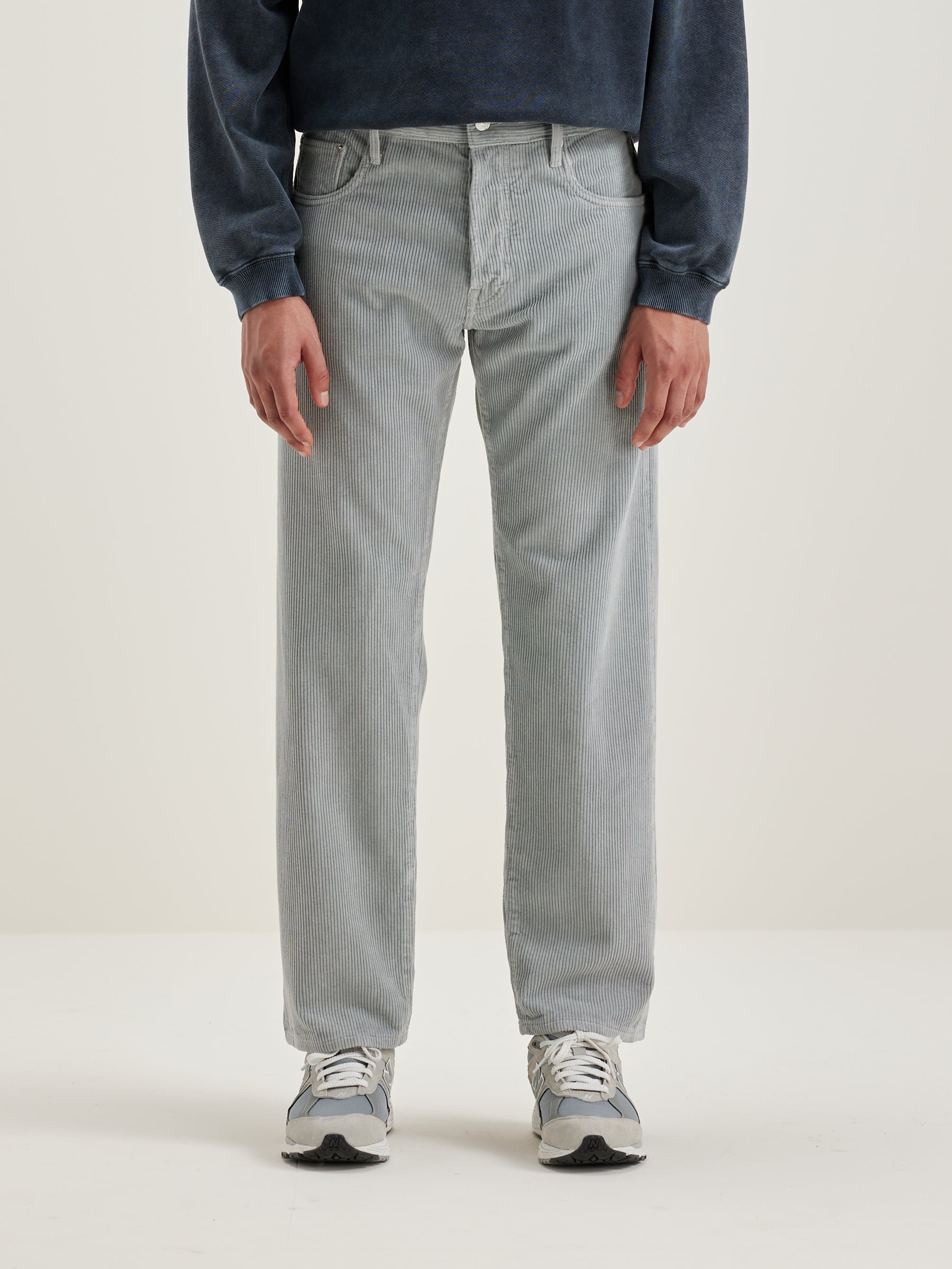 Percy dad-style broek (242 / M / BLUE FOG)