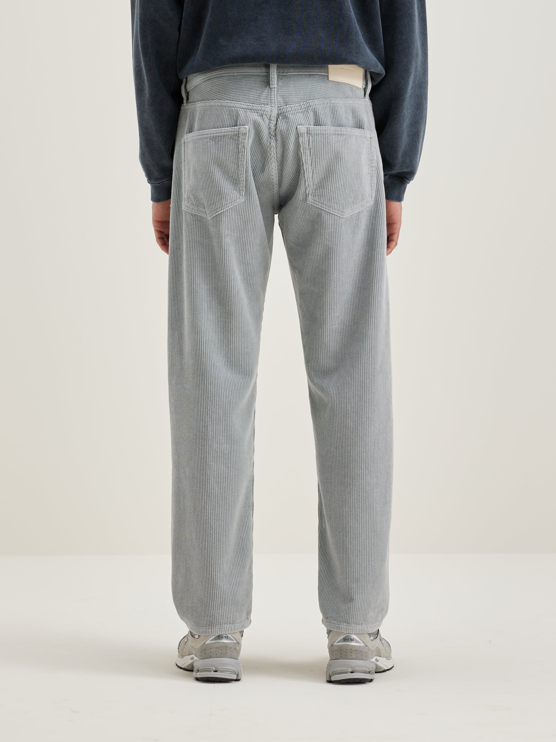 Percy dad-style trousers (242 / M / BLUE FOG)