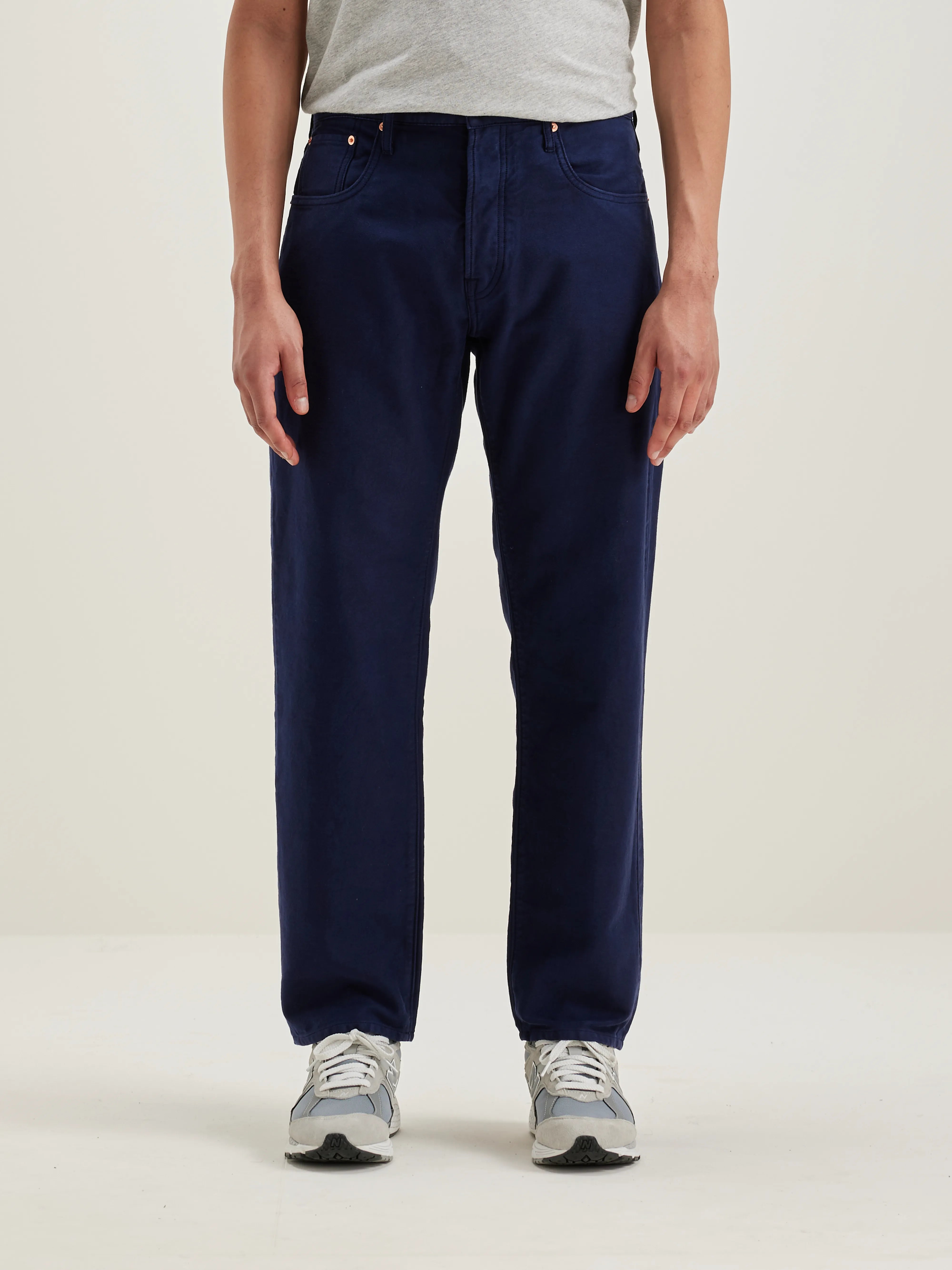 Pantalon Dad-style Percy - Ink Pour Homme | Bellerose