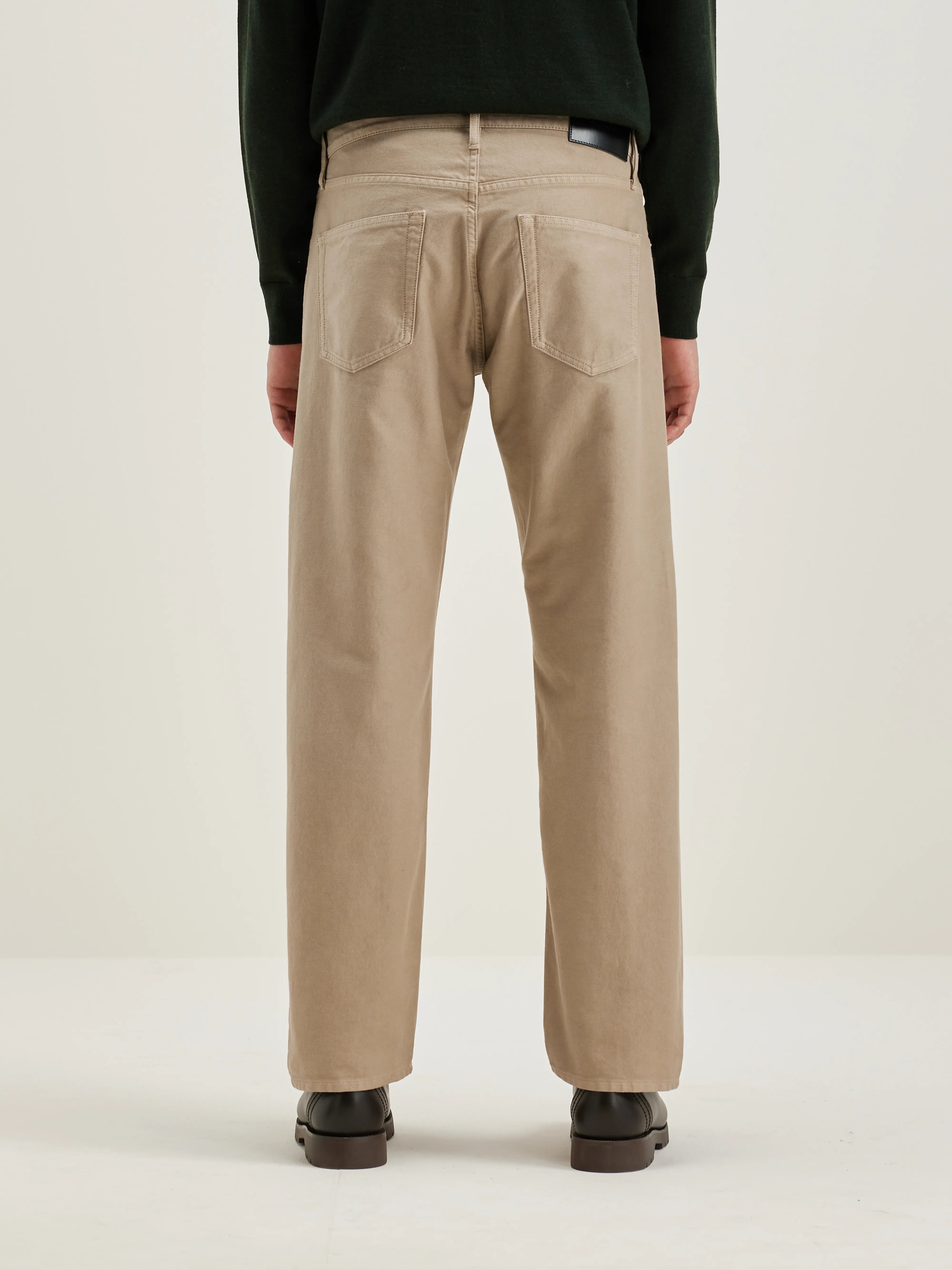 Pantalon Dad-style Percy - Wolf Pour Homme | Bellerose