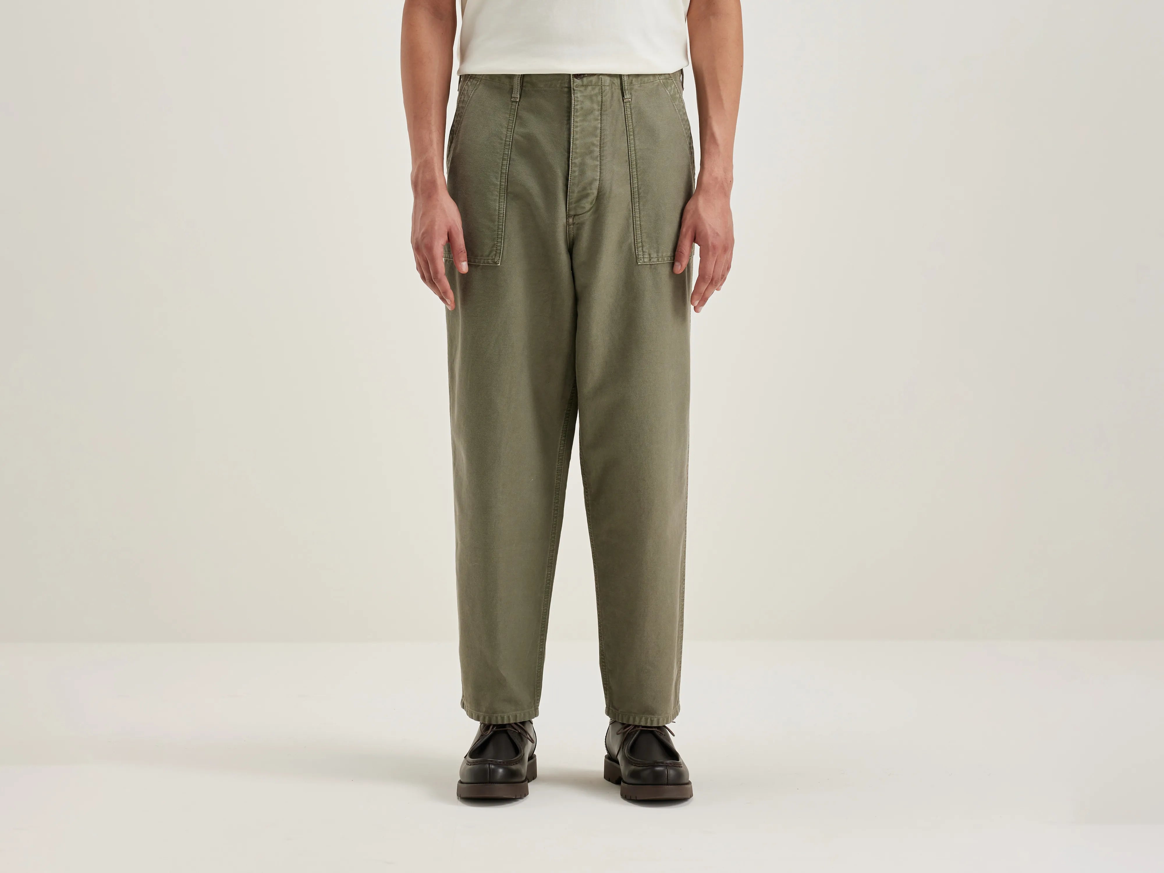 Pantalon décontracté Kargo (242 / M / DUSTY OLIVE)