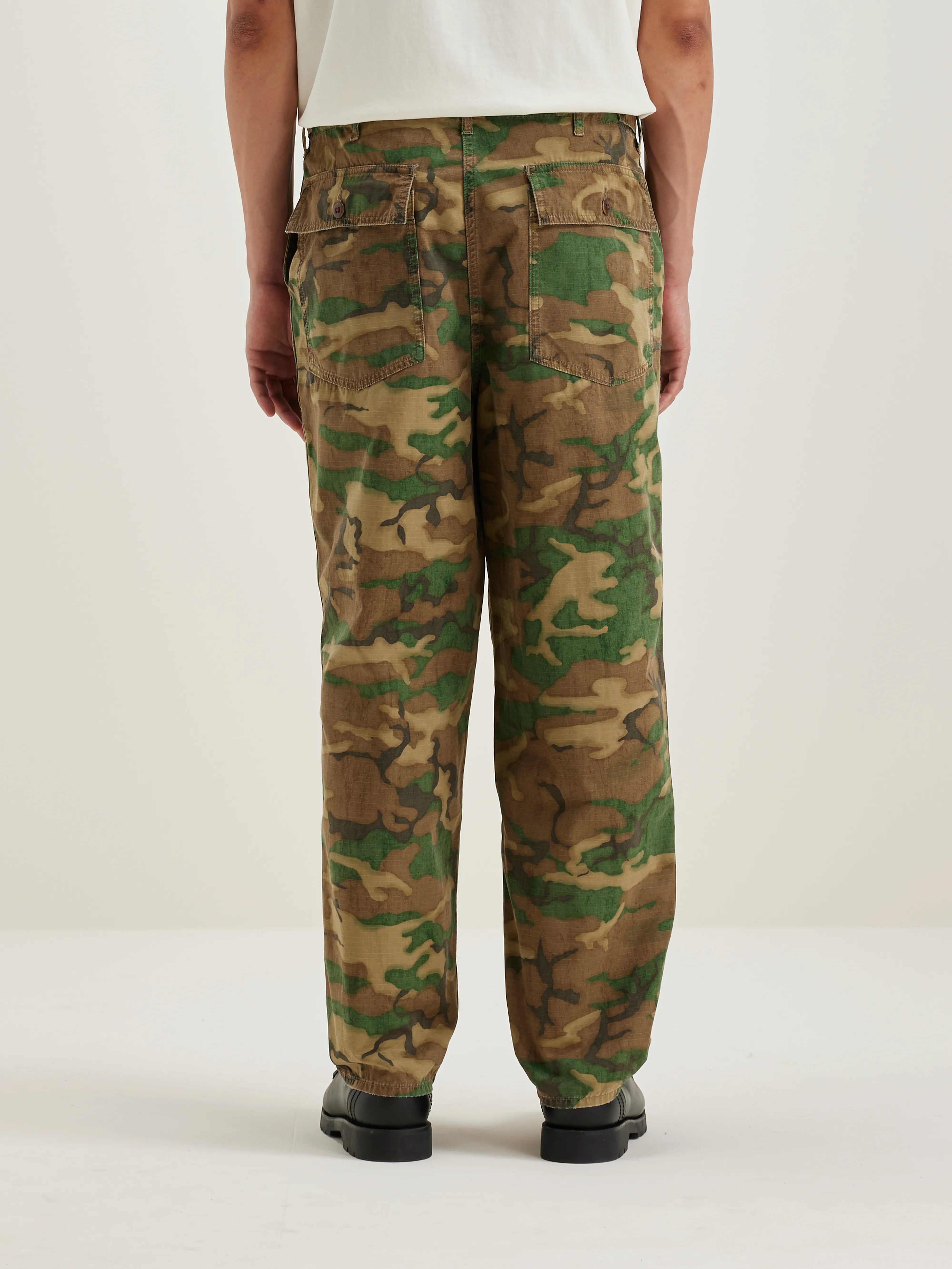 Kargo cropped tapered trousers (242 / M / COMBO A)