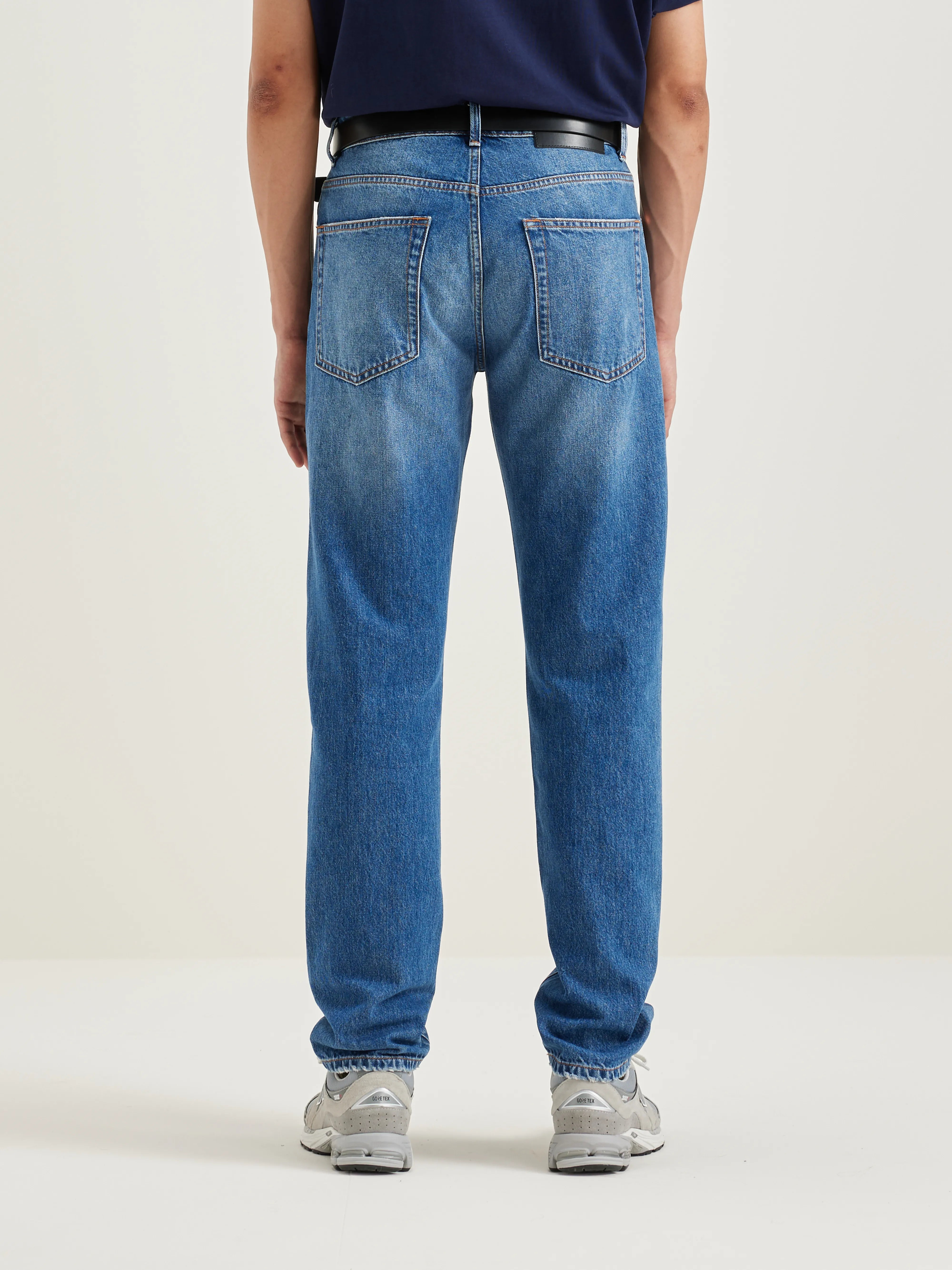 Keegan Rechte Jeans - Medium blue bleach Voor Heren | Bellerose