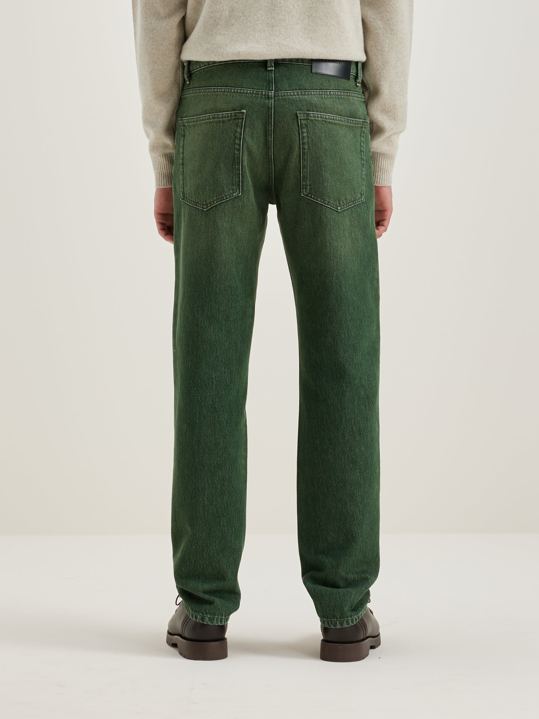 Keegan Straight Jeans - Green used For Men | Bellerose