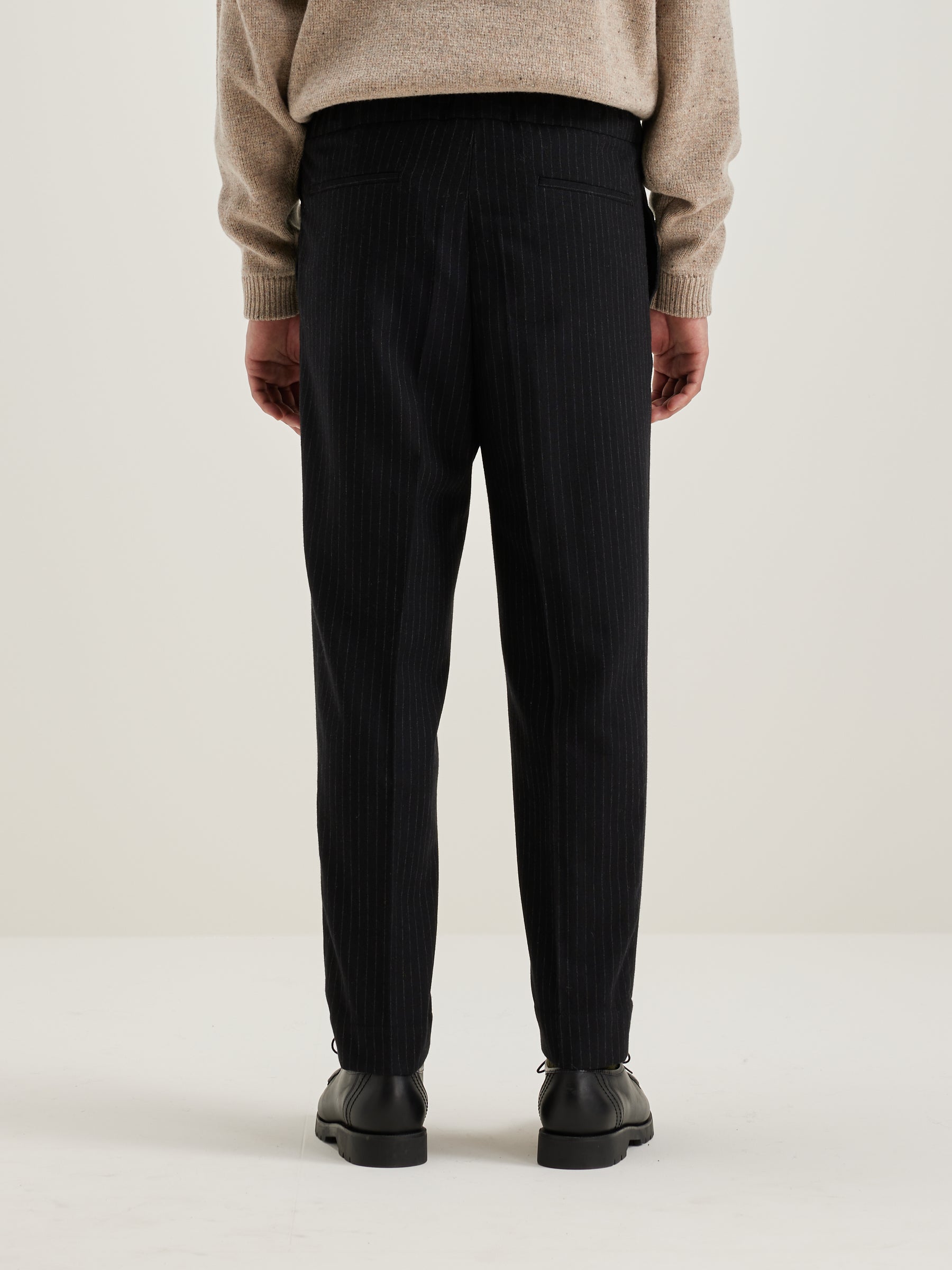 Stanford Tapered Broek - Black beauty Voor Heren | Bellerose