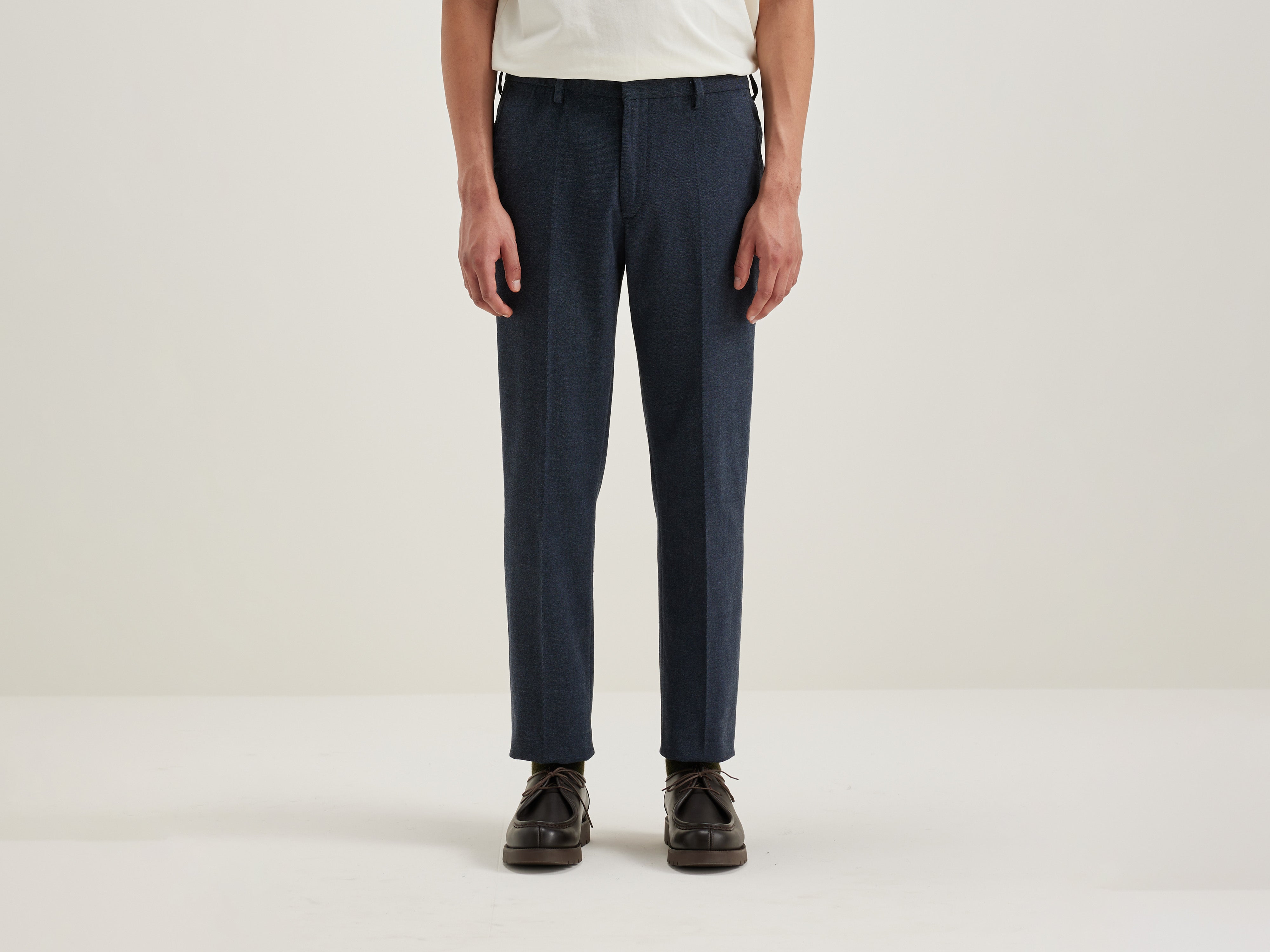 Stanley tapered trousers (242 / M / NAVY)