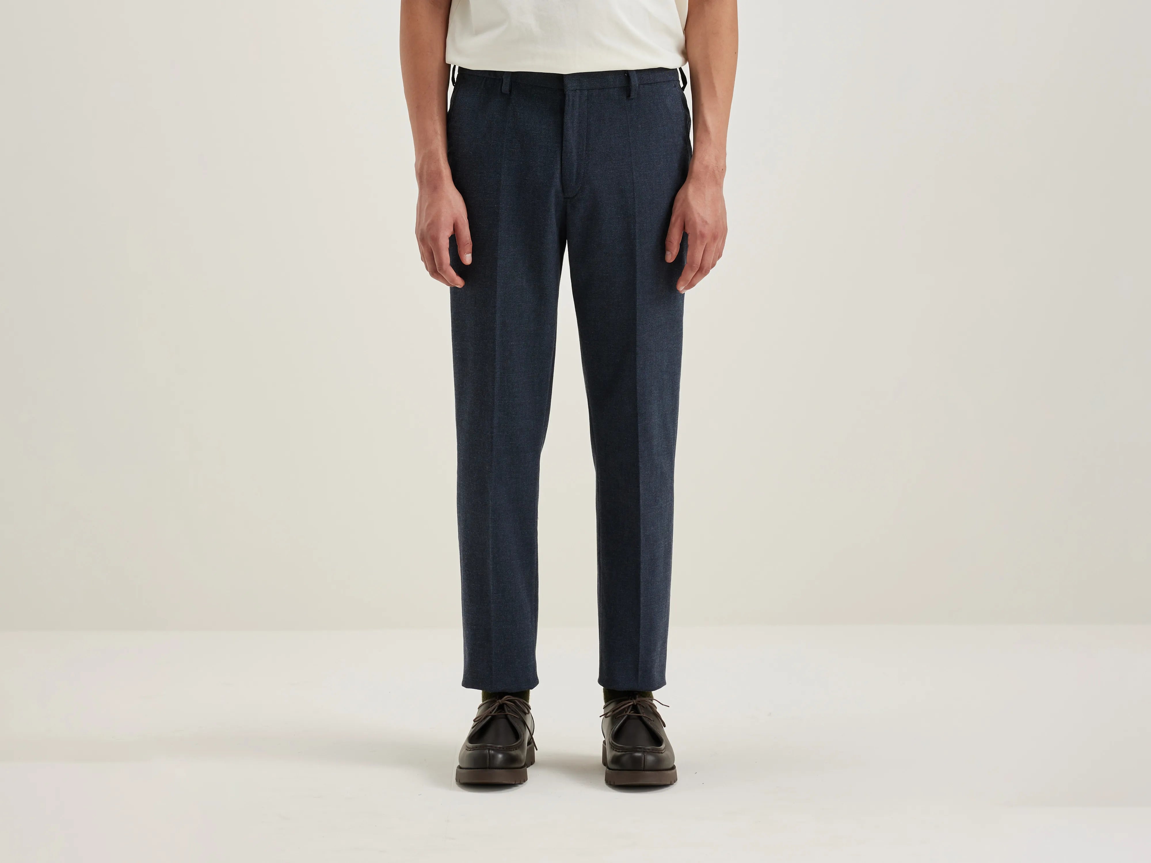 Stanley slim broek (242 / M / NAVY)