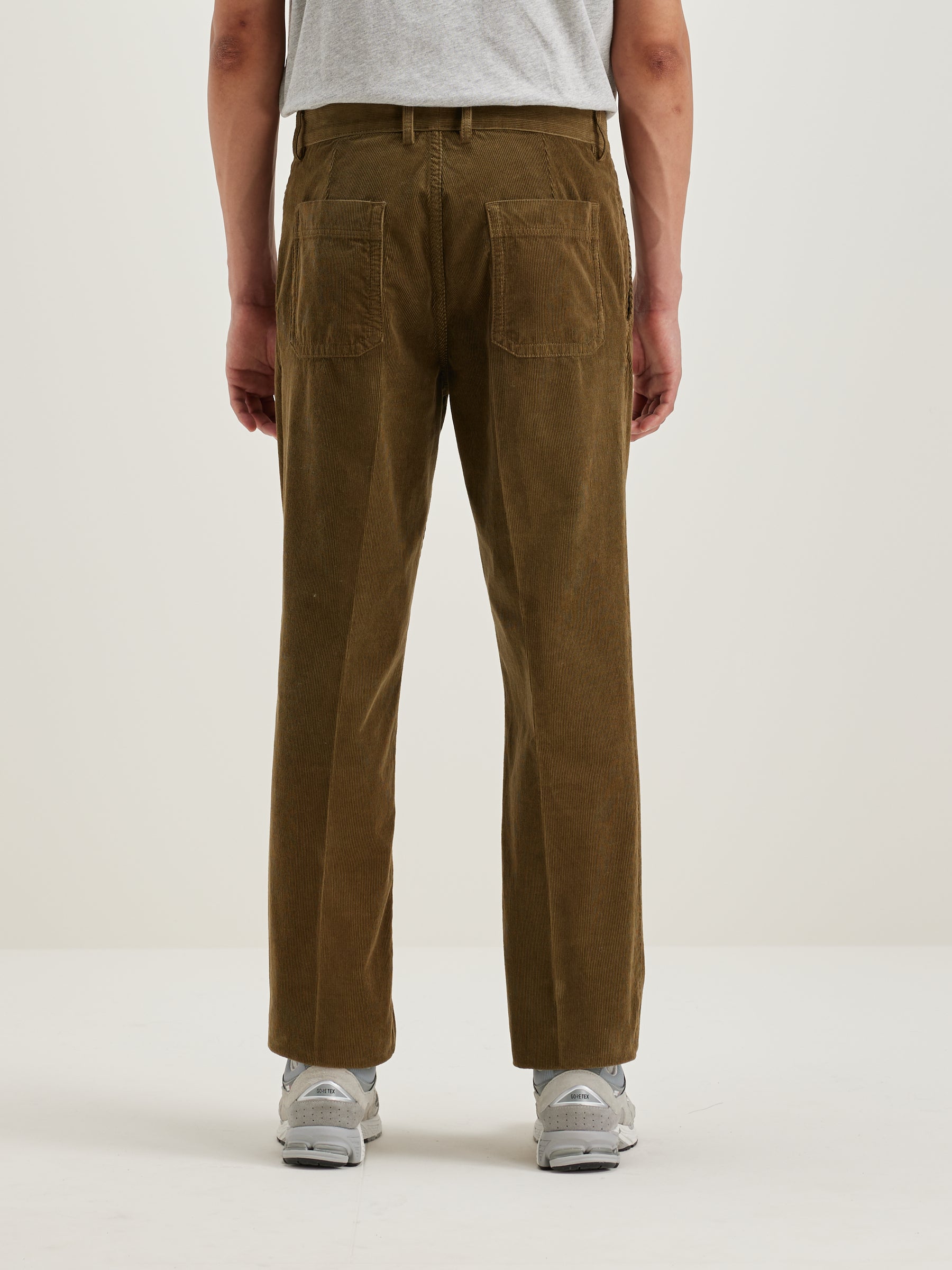 Pen Straight Trousers - Military For Men | Bellerose