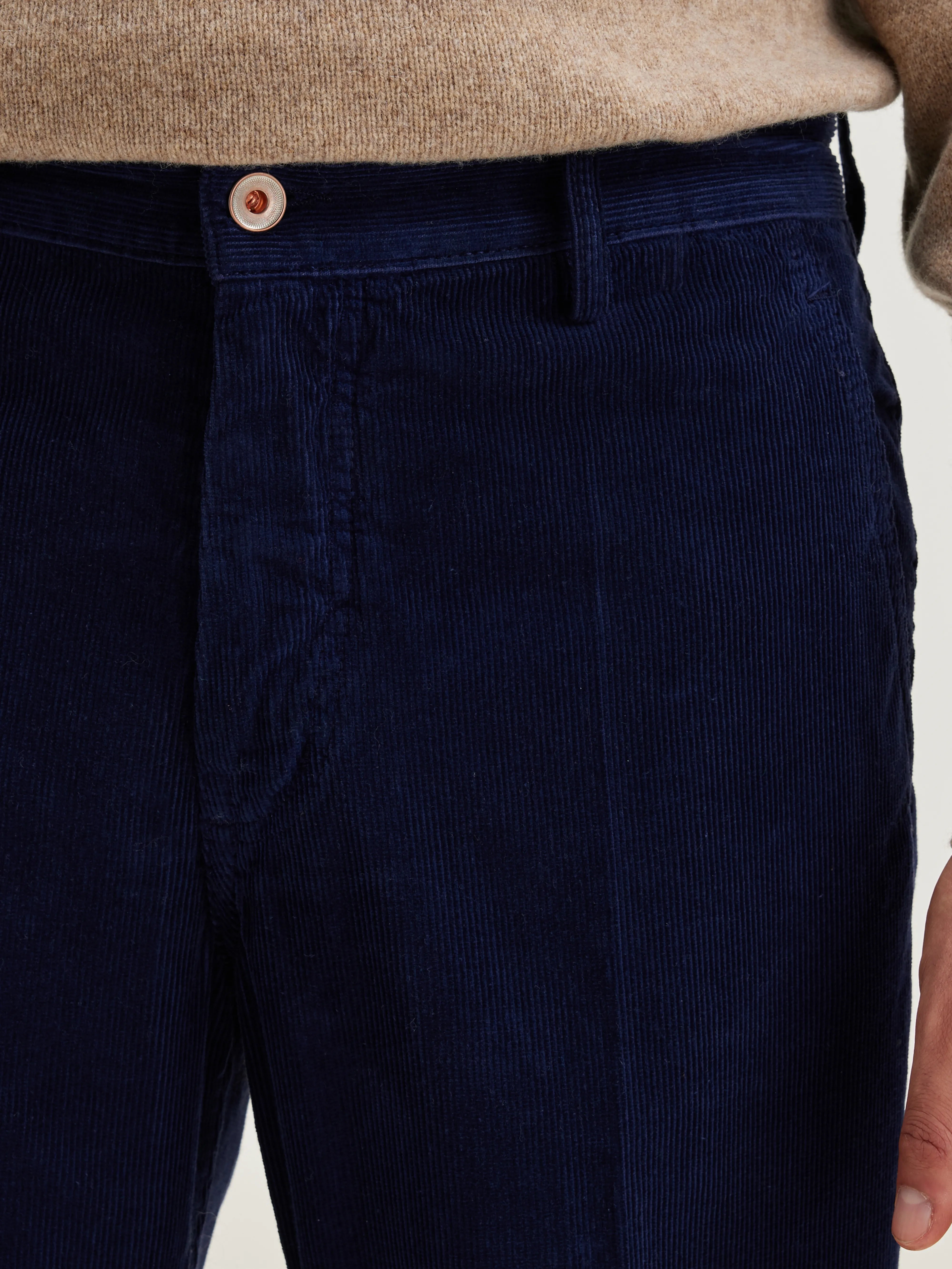 Pen Straight Trousers - Naval For Men | Bellerose