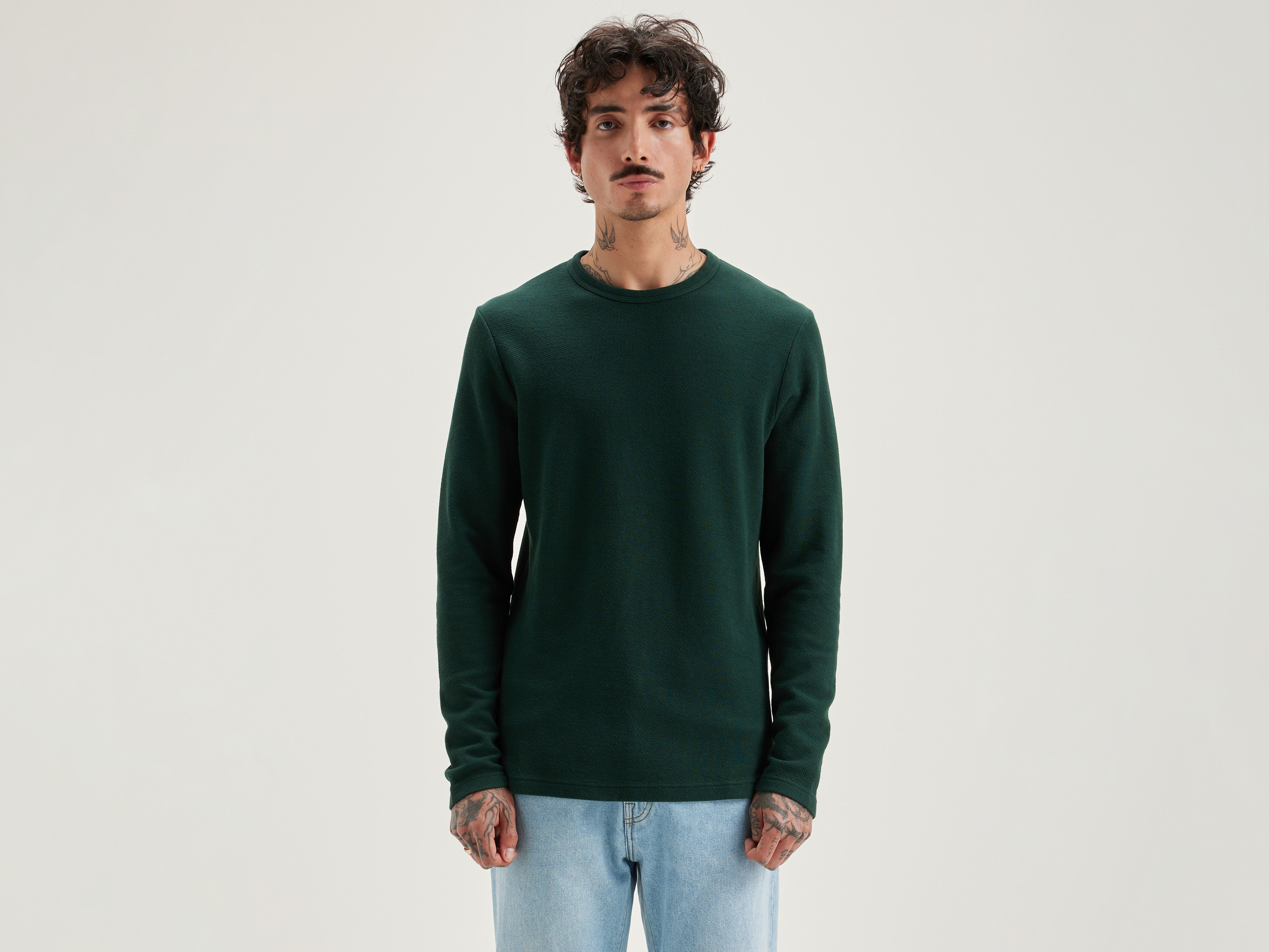 Fresh lange mouwen t-shirt (242 / M / SCARABEE)