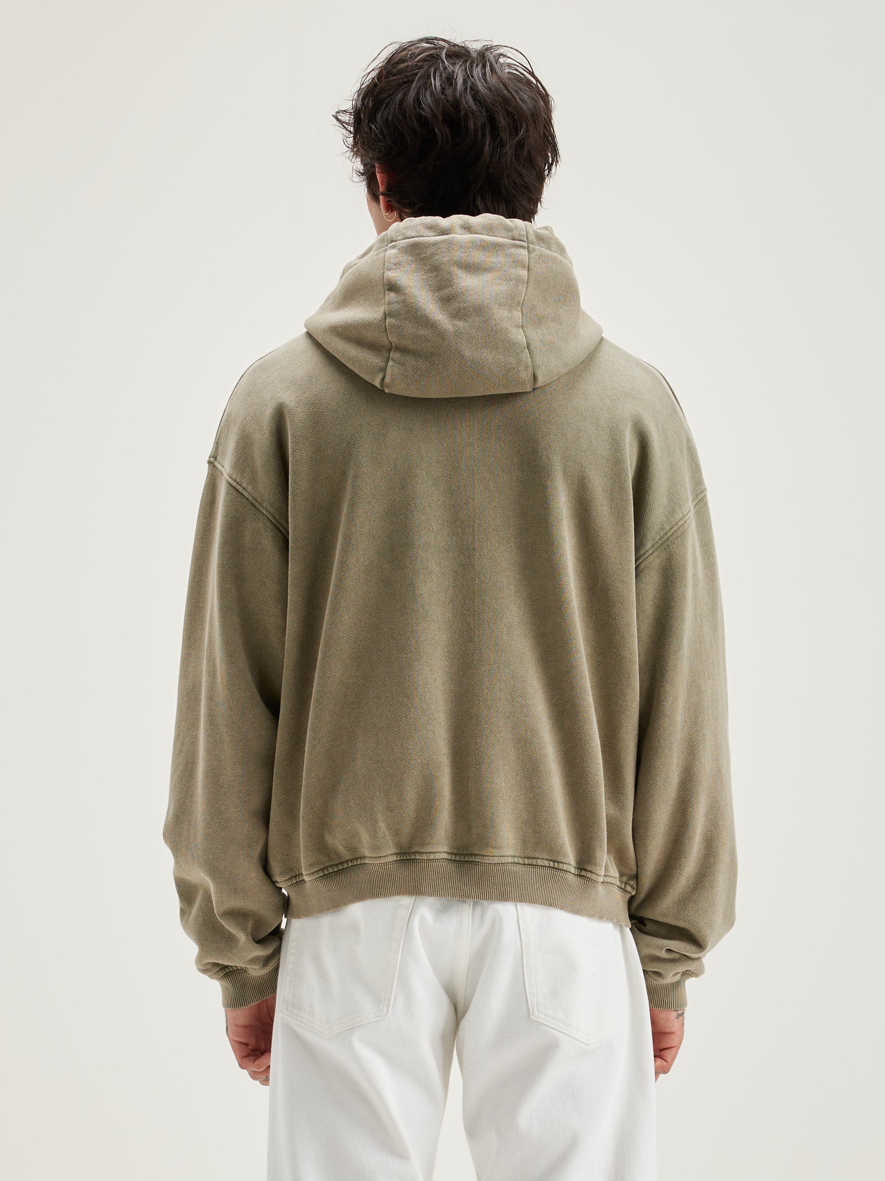 Falkon Hoodie Met Rits - Military Voor Heren | Bellerose