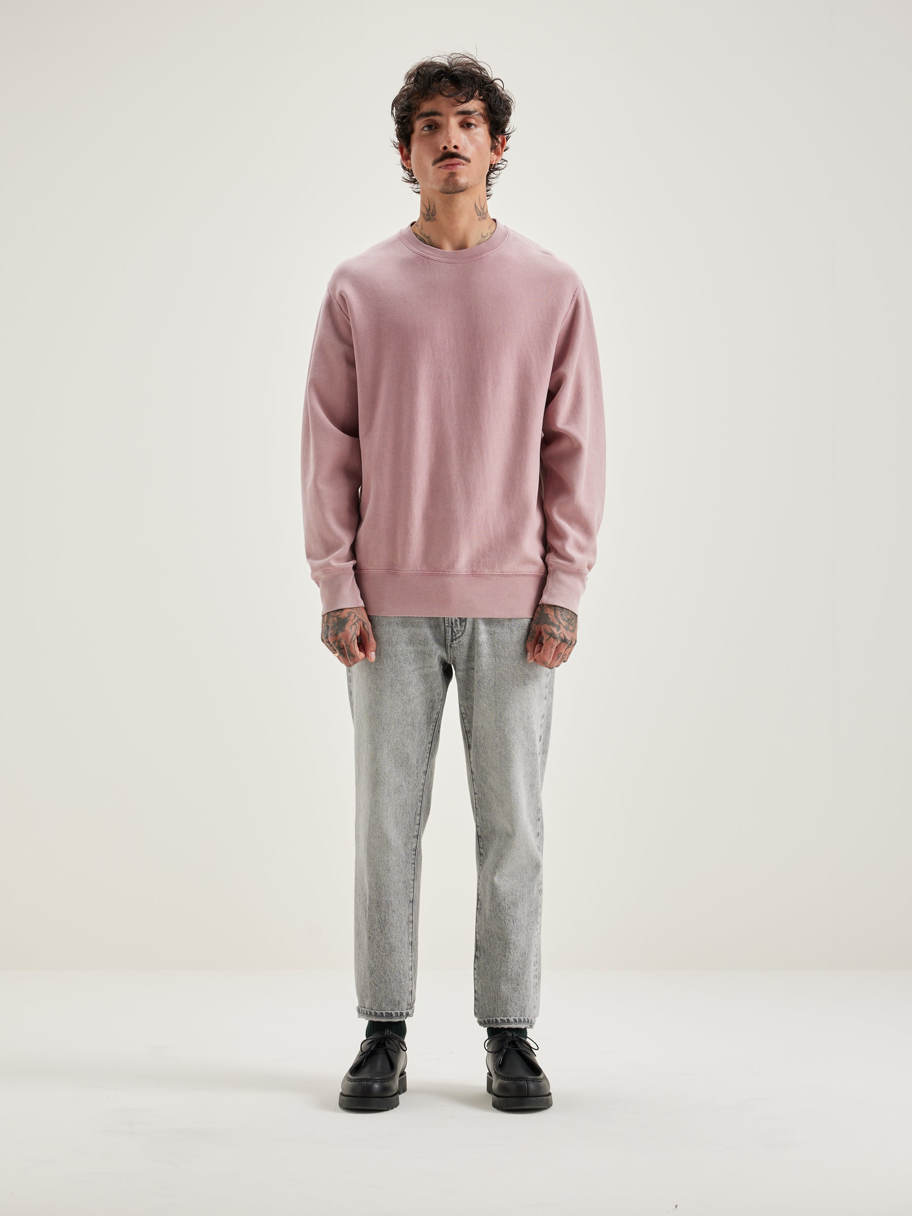 Flake Crew-neck Sweatshirt - Pot pourri For Men | Bellerose