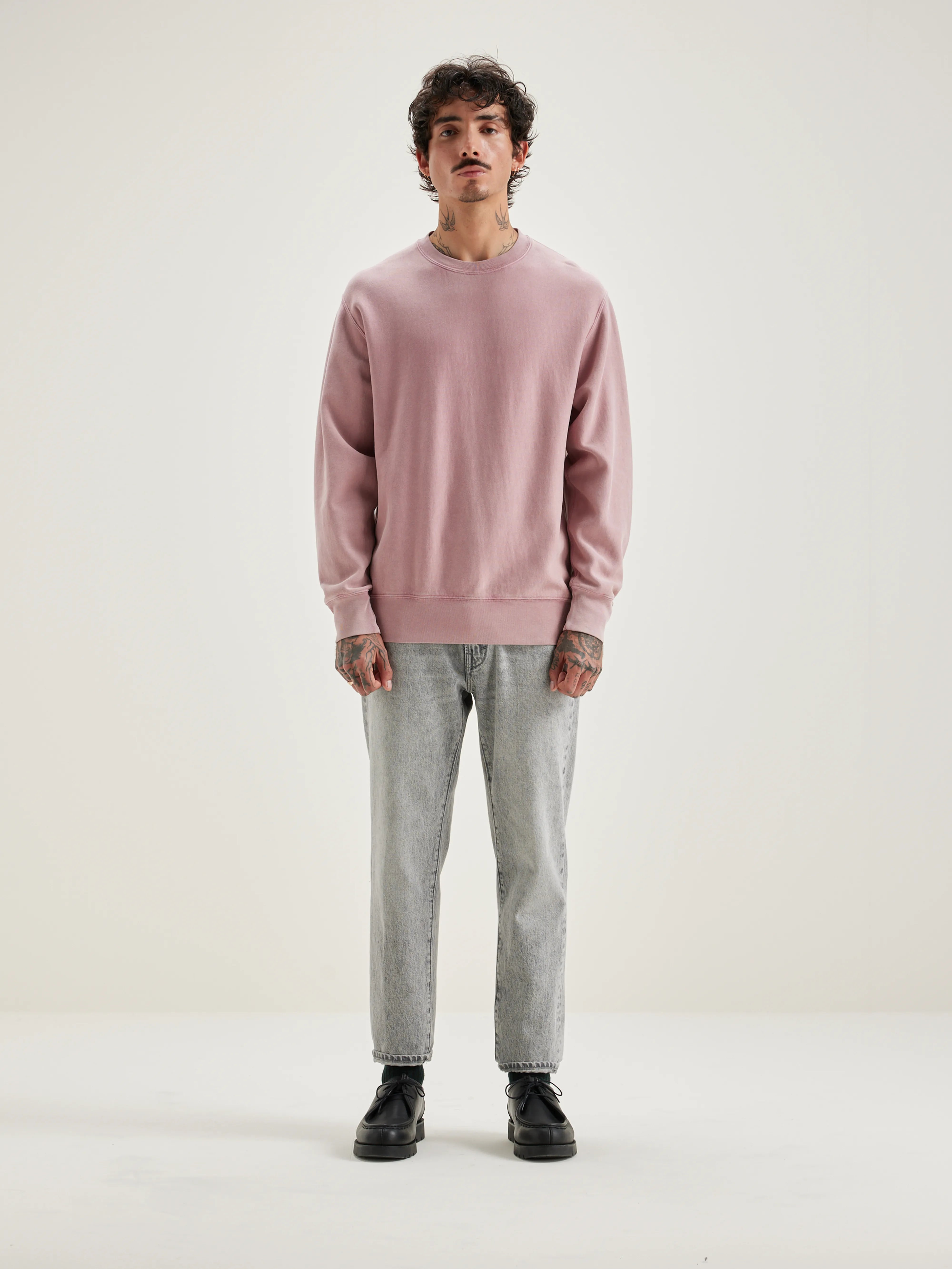 Flake Ronde Hals Sweatshirt - Pot pourri Voor Heren | Bellerose