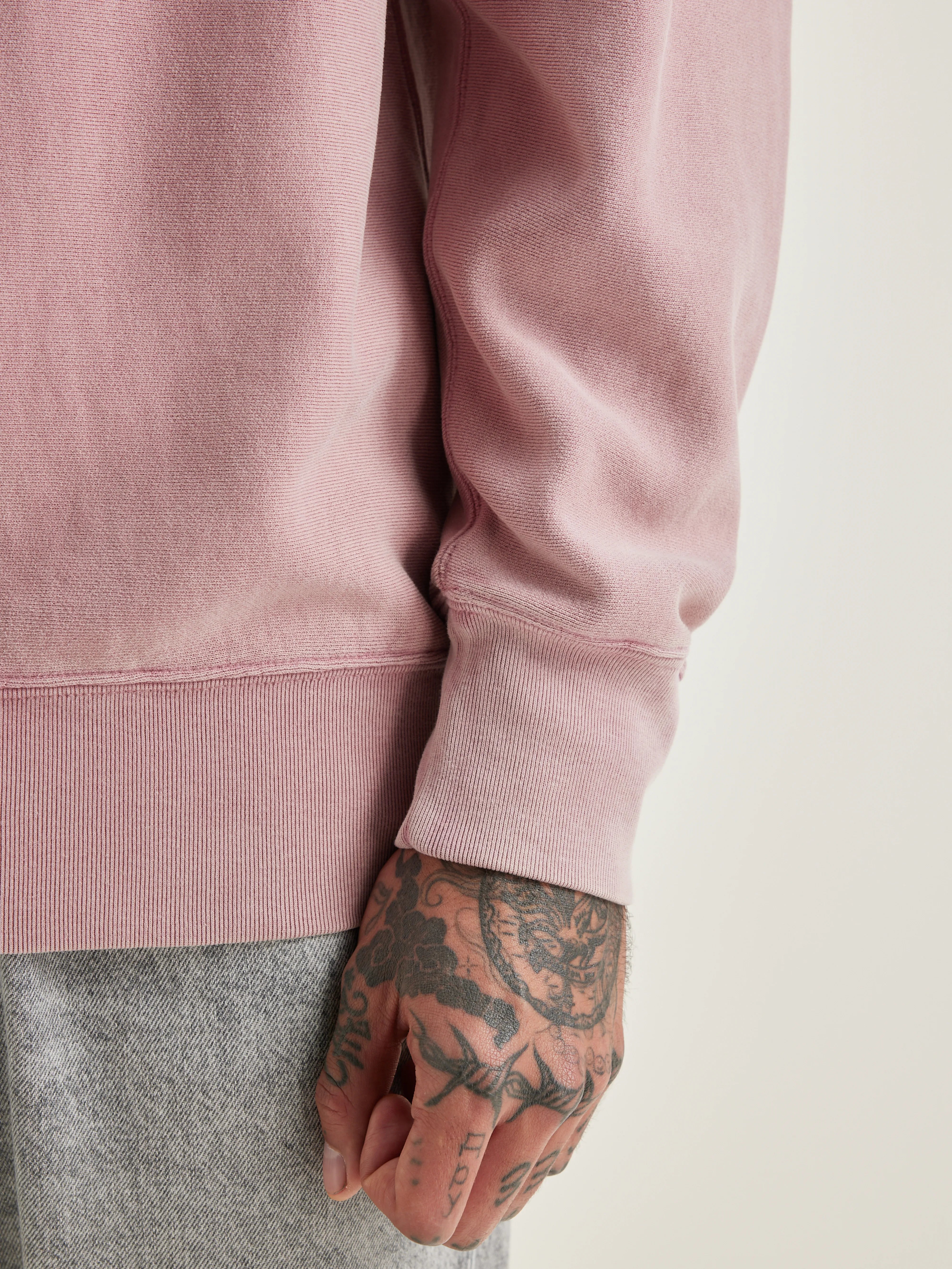 Flake crew-neck sweatshirt (242 / M / POT POURRI)