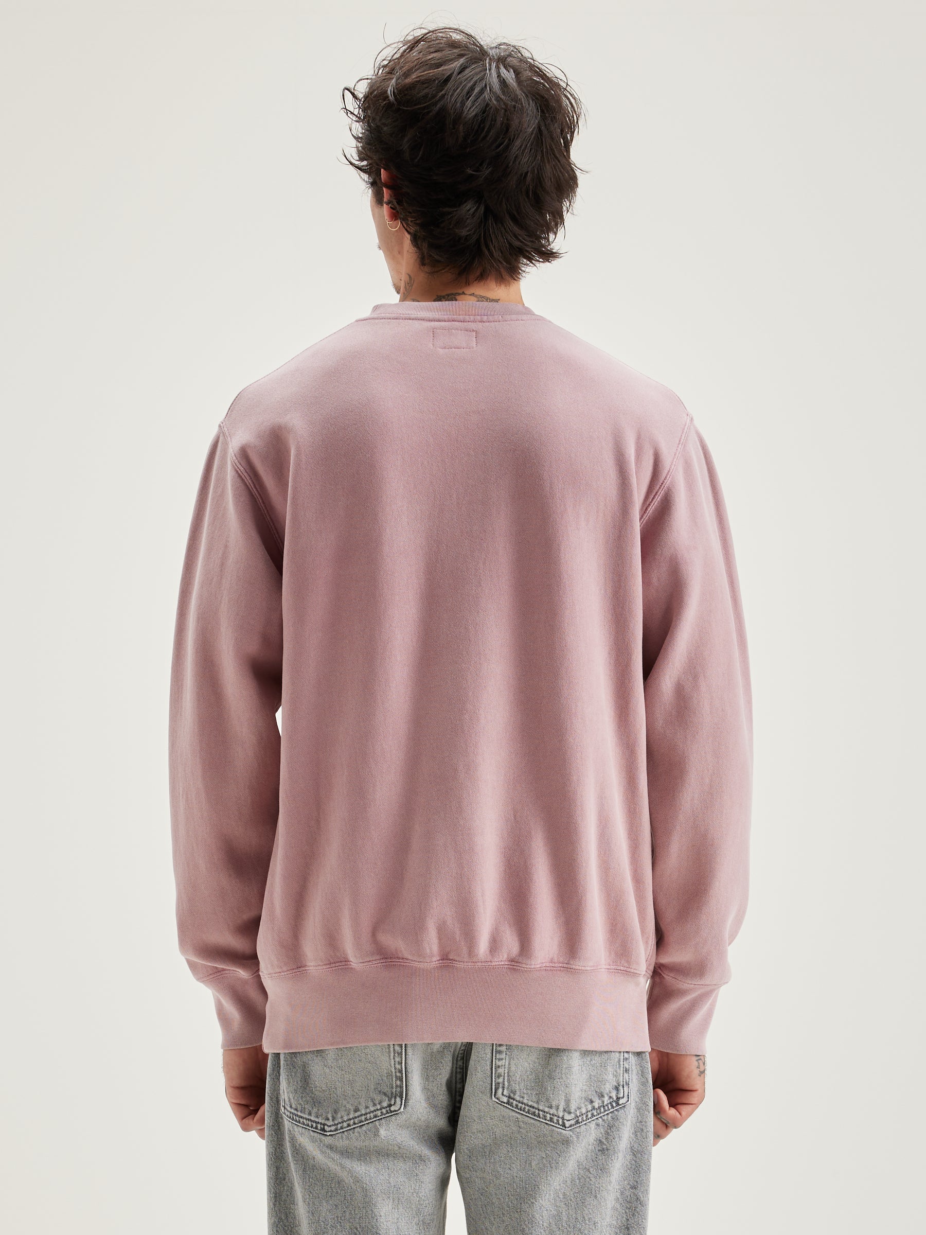 Flake Ronde Hals Sweatshirt - Pot pourri Voor Heren | Bellerose