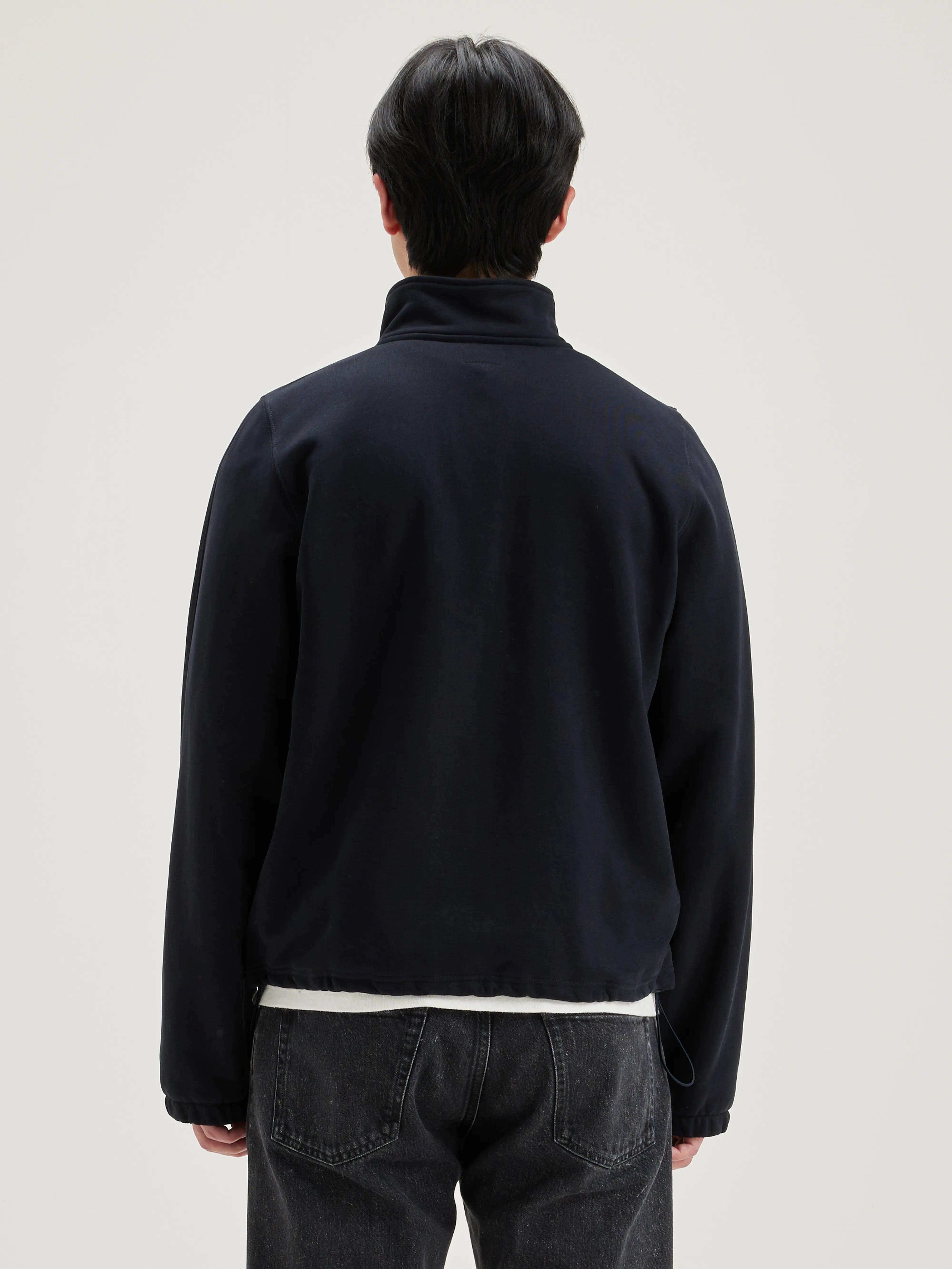 Sweatshirt À Capuche Fiber - Black blue Pour Homme | Bellerose