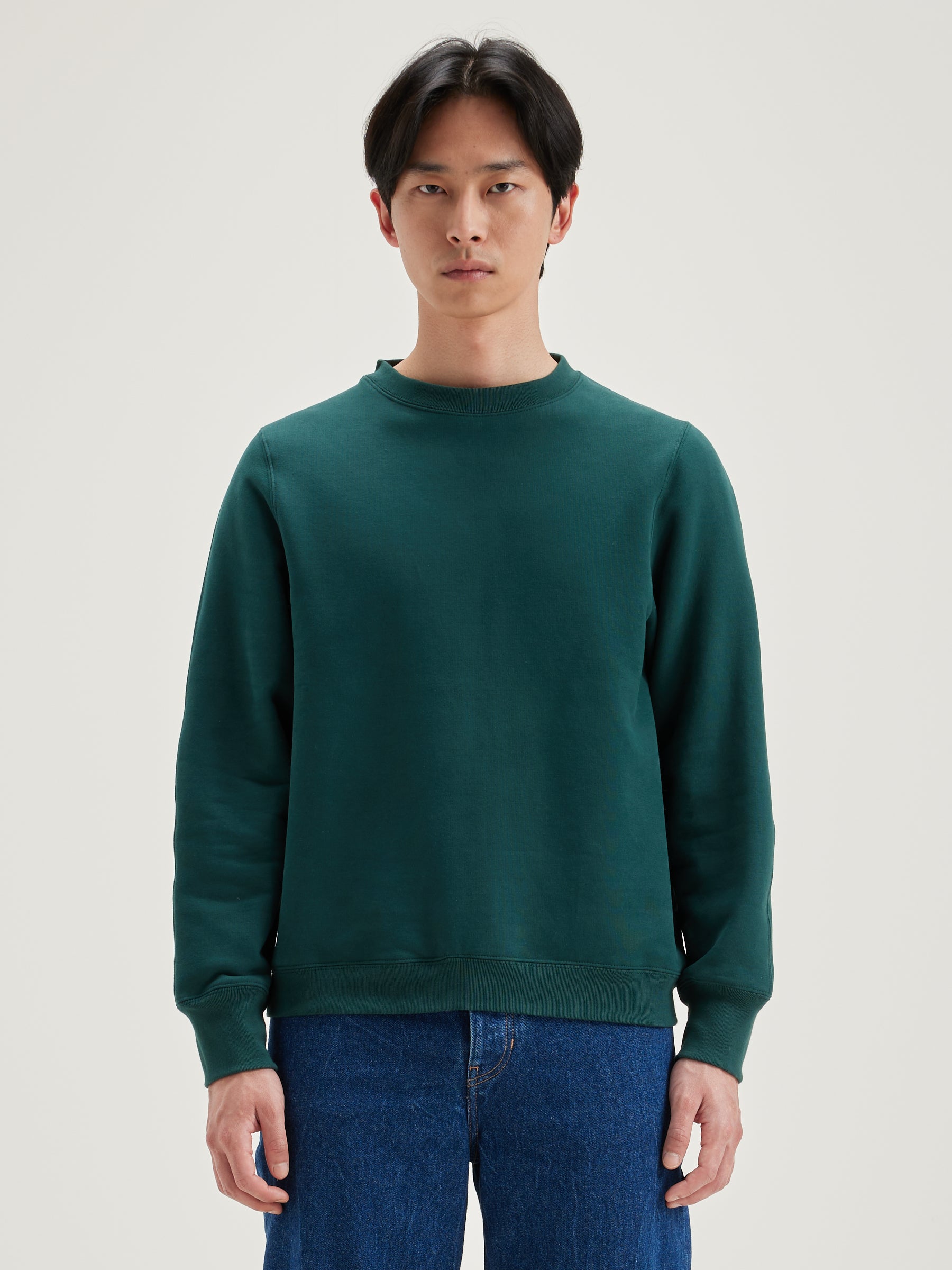 Flock Crew-neck Sweatshirt - Scarabee For Men | Bellerose