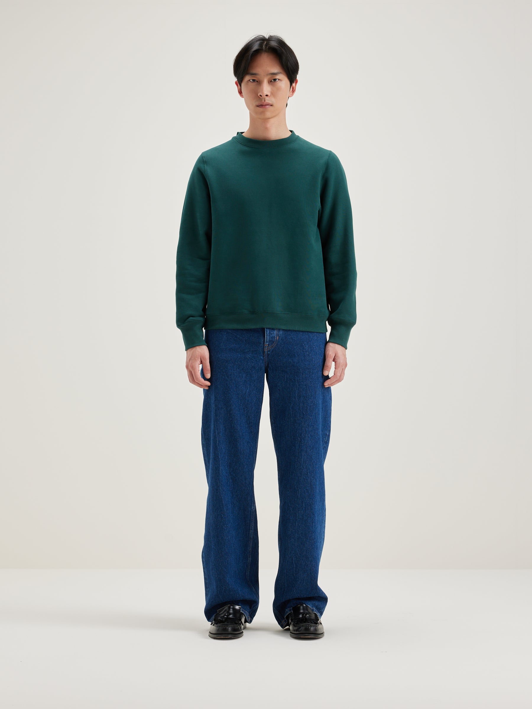 Flock Crew-neck Sweatshirt - Scarabee For Men | Bellerose