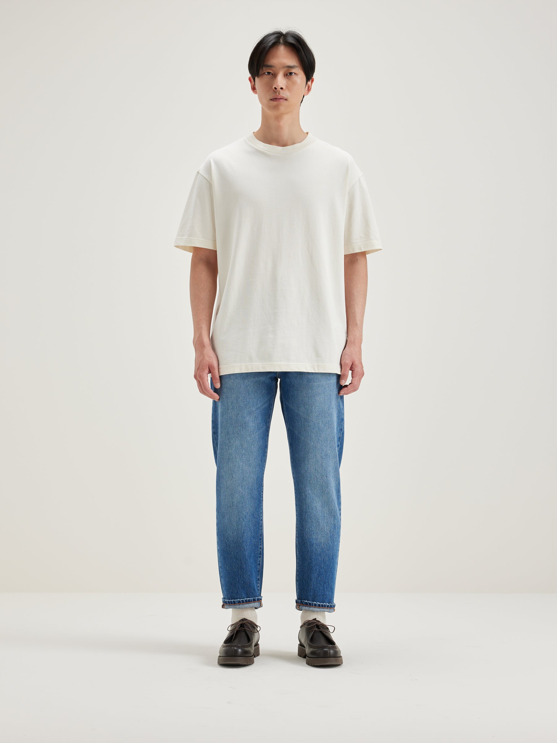 Vlugs Lange Mouwen T-shirt - Snow Voor Heren | Bellerose