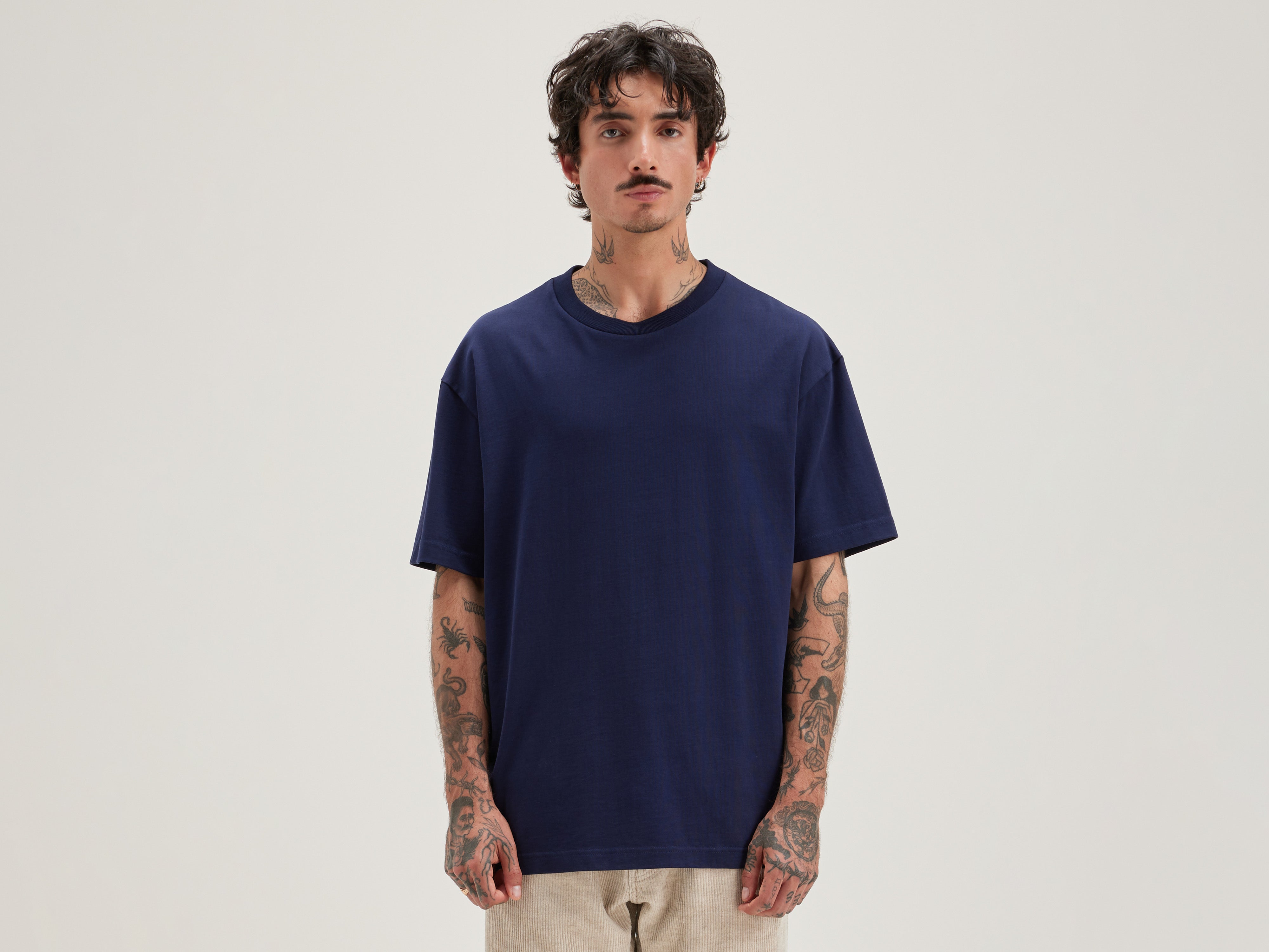 Vlugs long-sleeve t-shirt (242 / M / NAVAL)