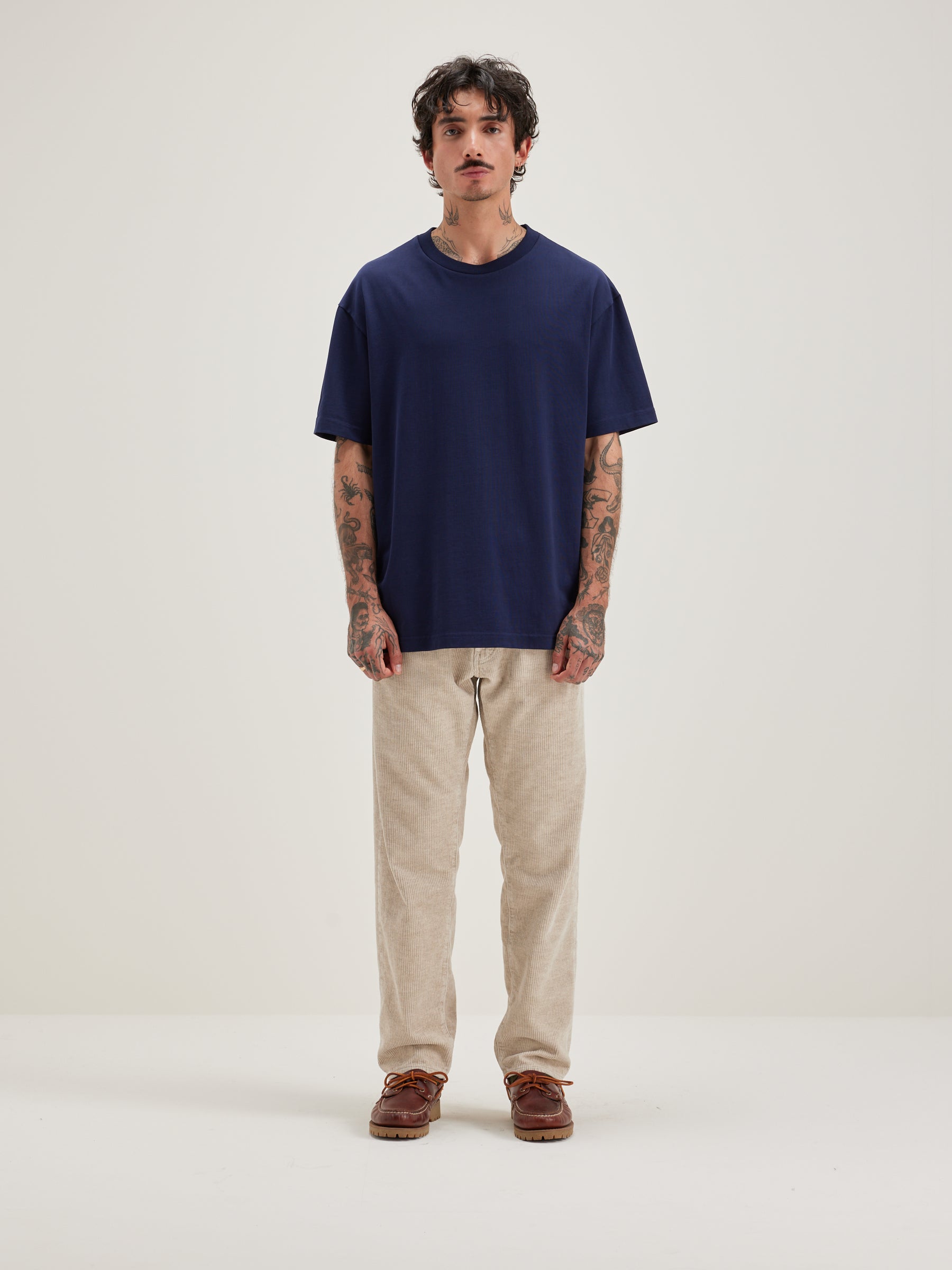 Vlugs Long-sleeve T-shirt - Naval For Men | Bellerose