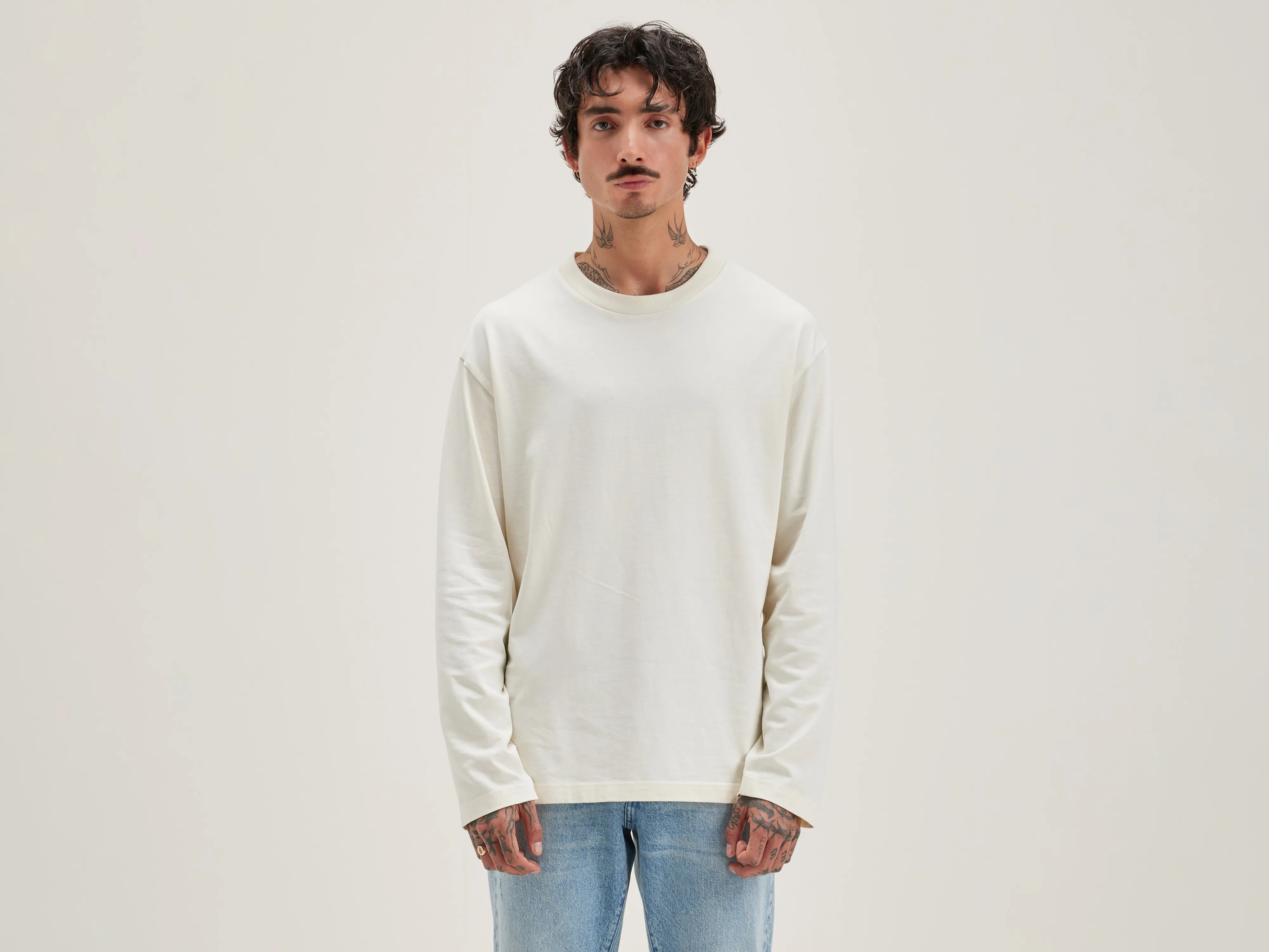 Vlugi long-sleeve t-shirt (242 / M / SNOW)