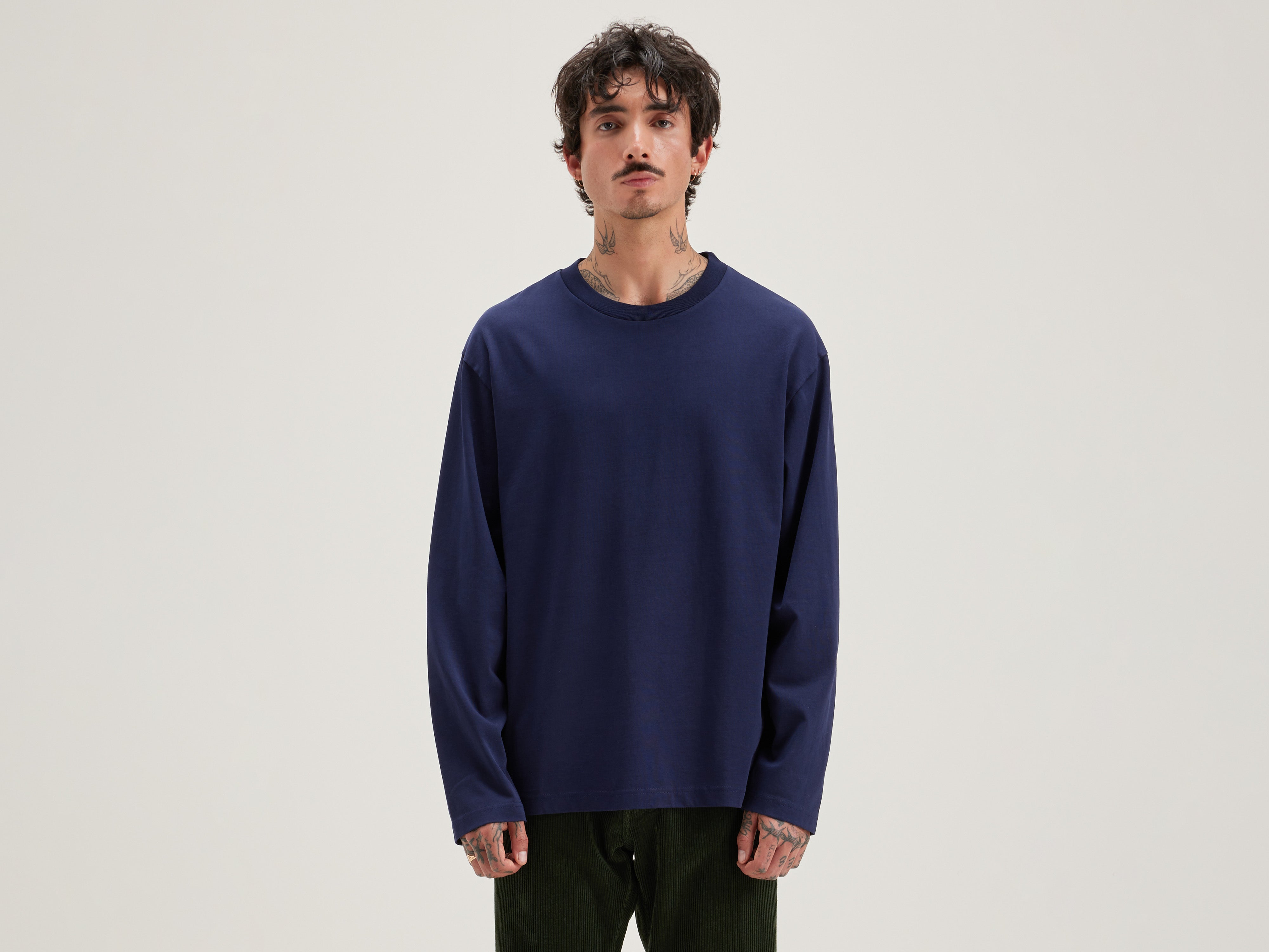 Vlugi long-sleeve t-shirt (242 / M / NAVAL)