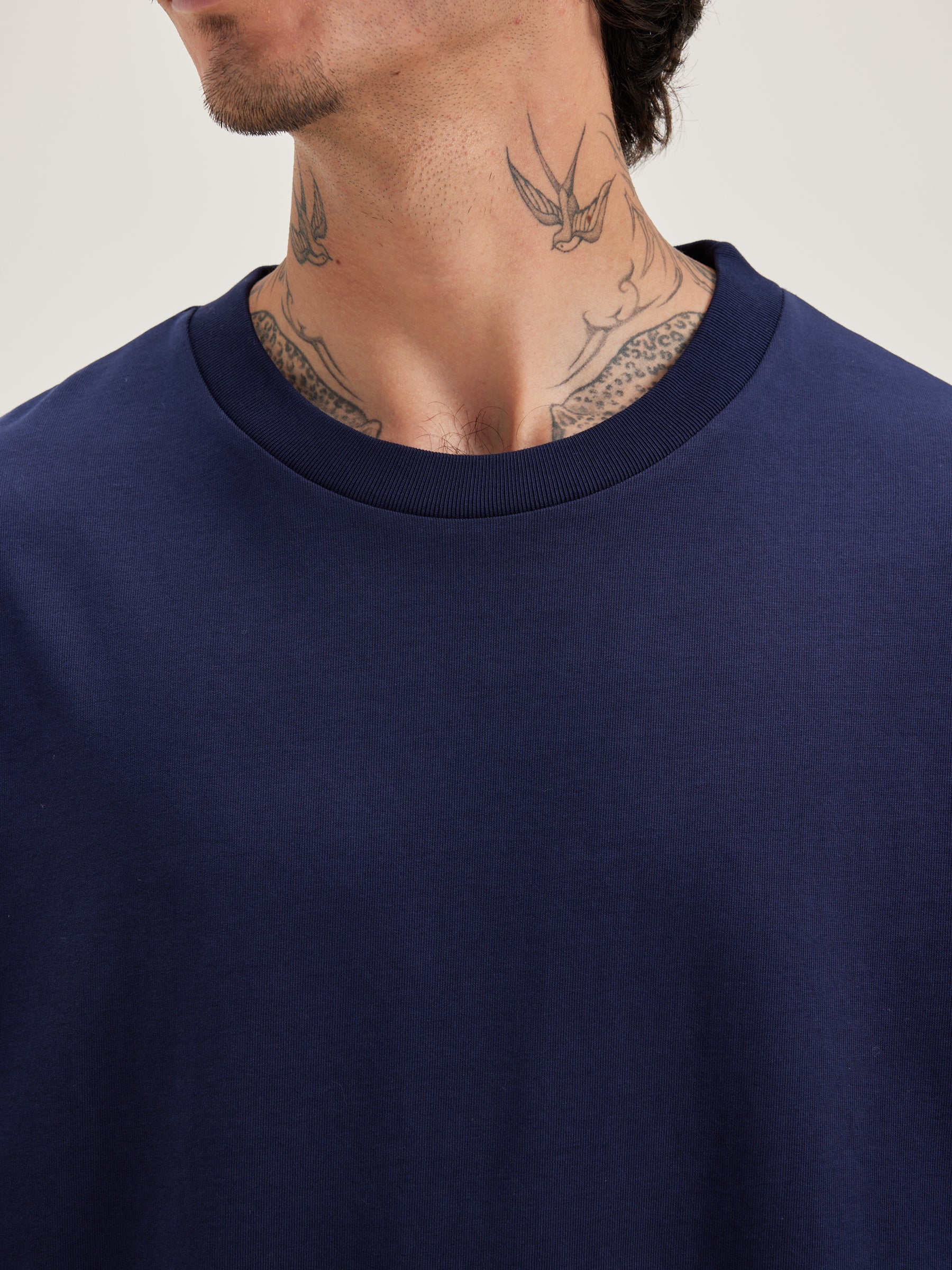 Vlugi Long-sleeve T-shirt - Naval For Men | Bellerose