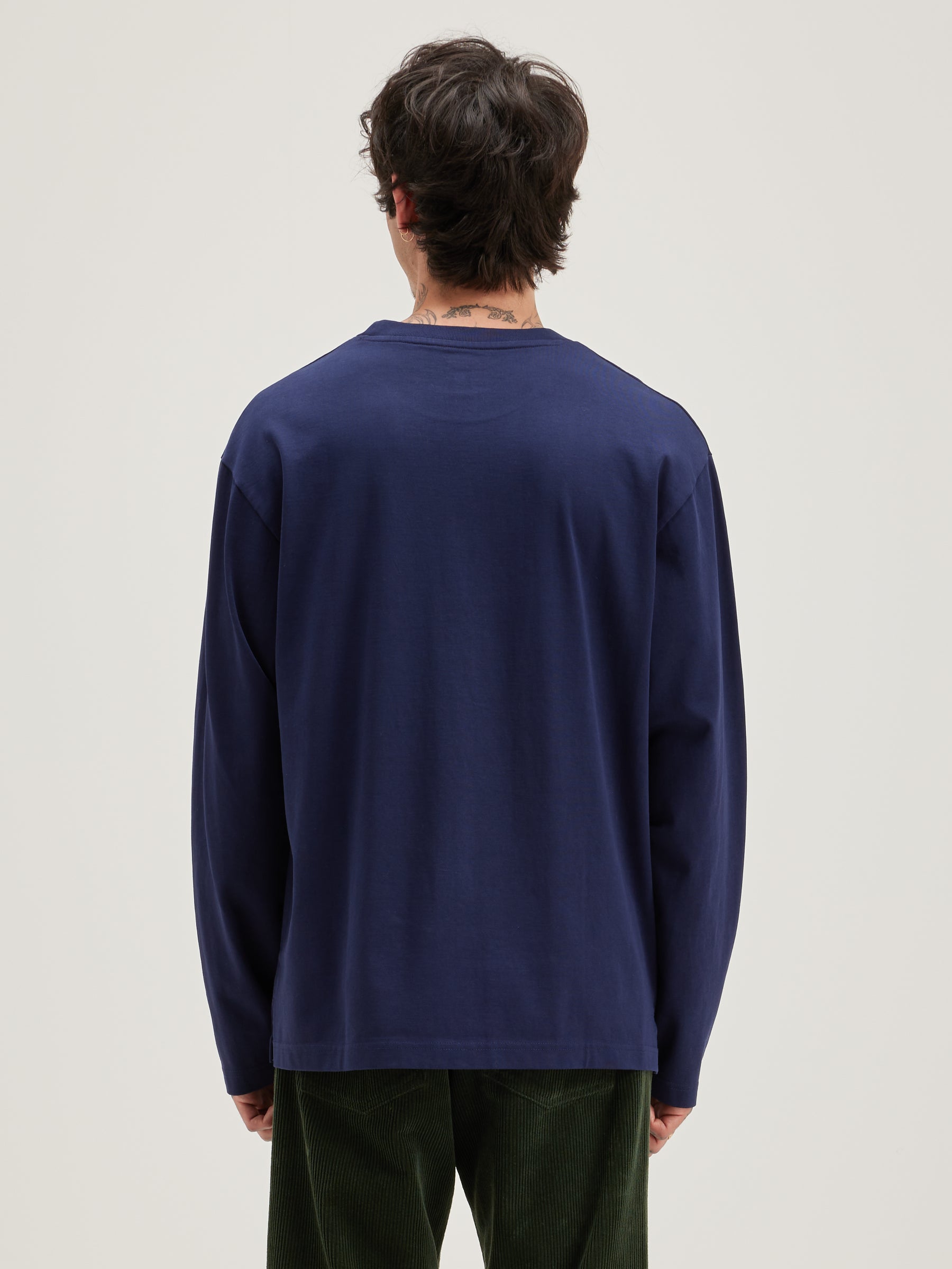 Vlugi long-sleeve t-shirt (242 / M / NAVAL)