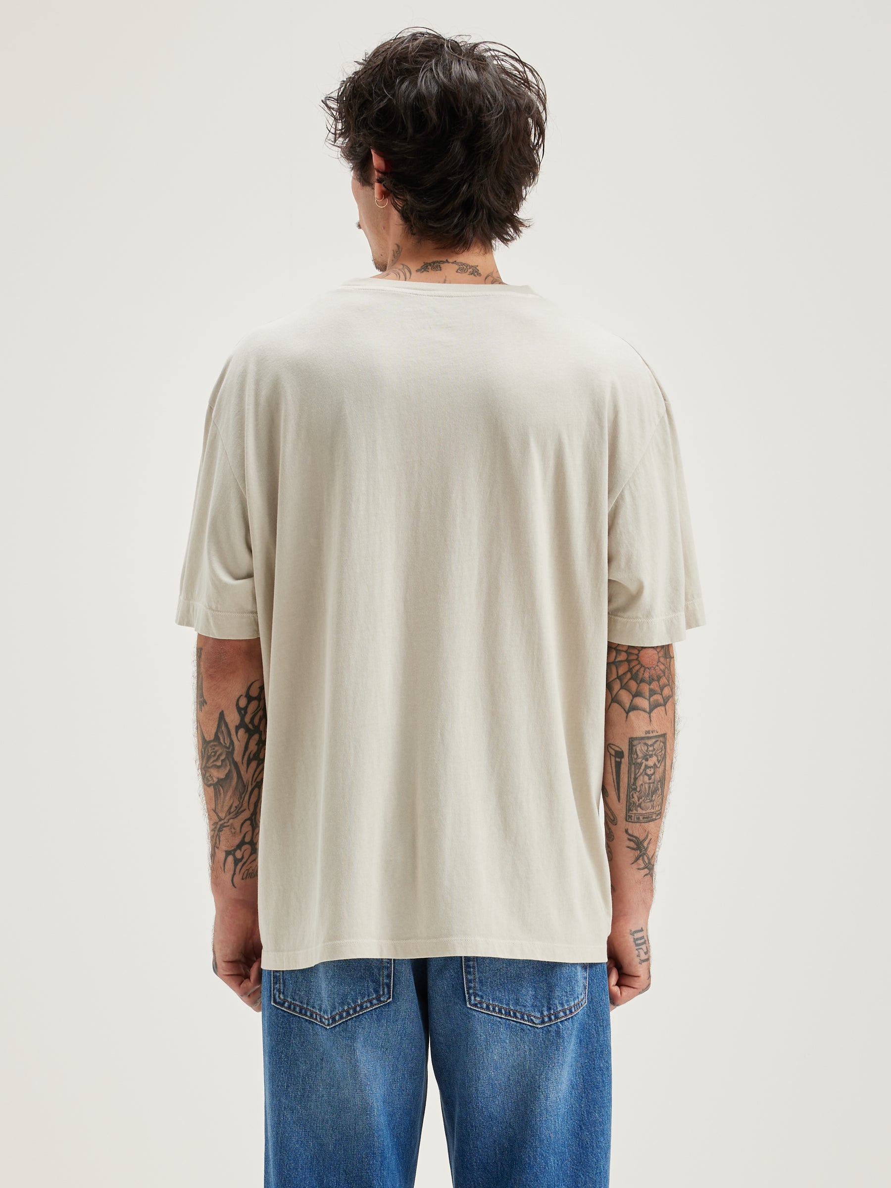 Vanick Korte Mouwen T-shirt - Sand Voor Heren | Bellerose