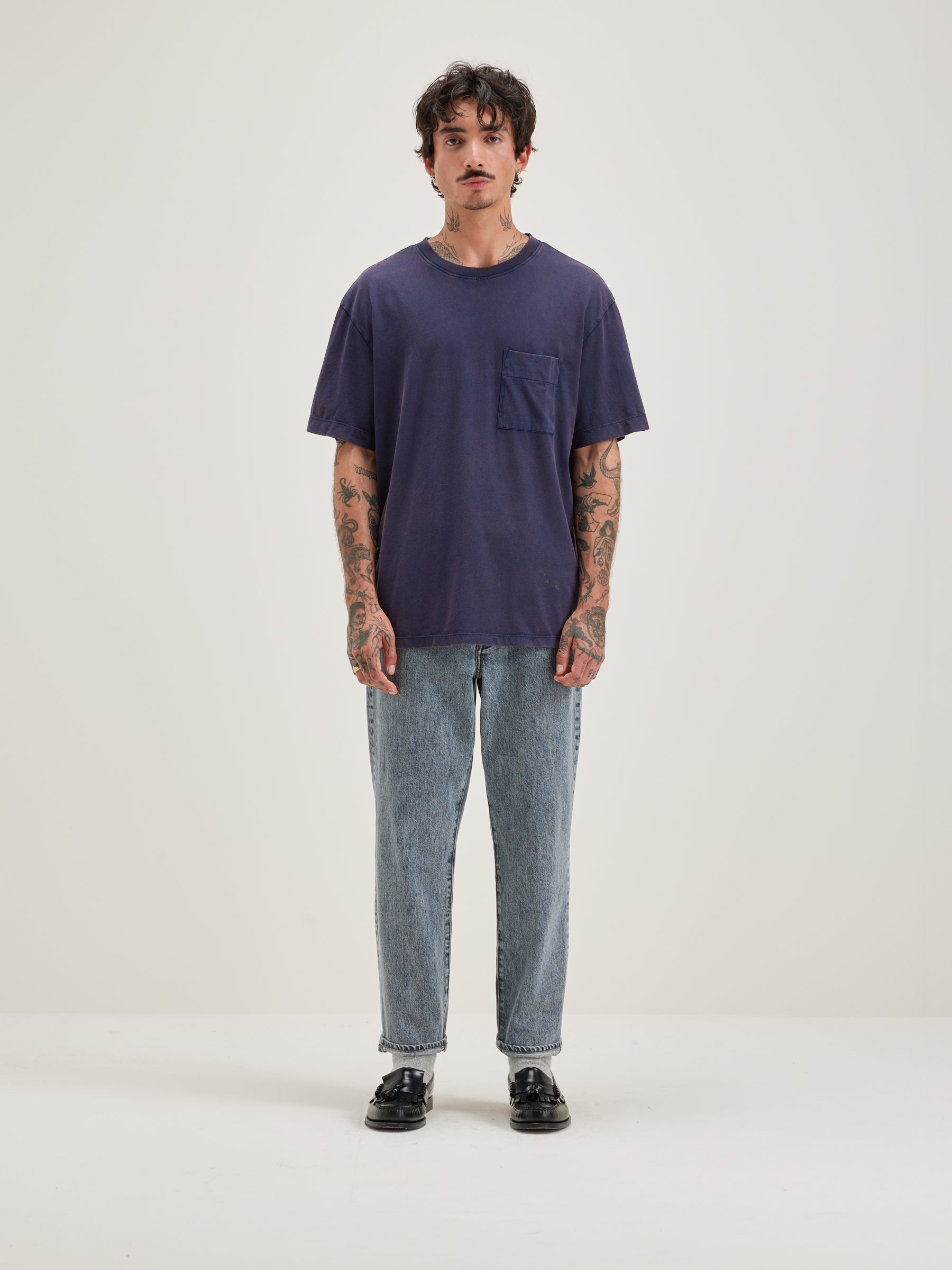 T-shirt À Manches Courtes Vanick - Ink Pour Homme | Bellerose