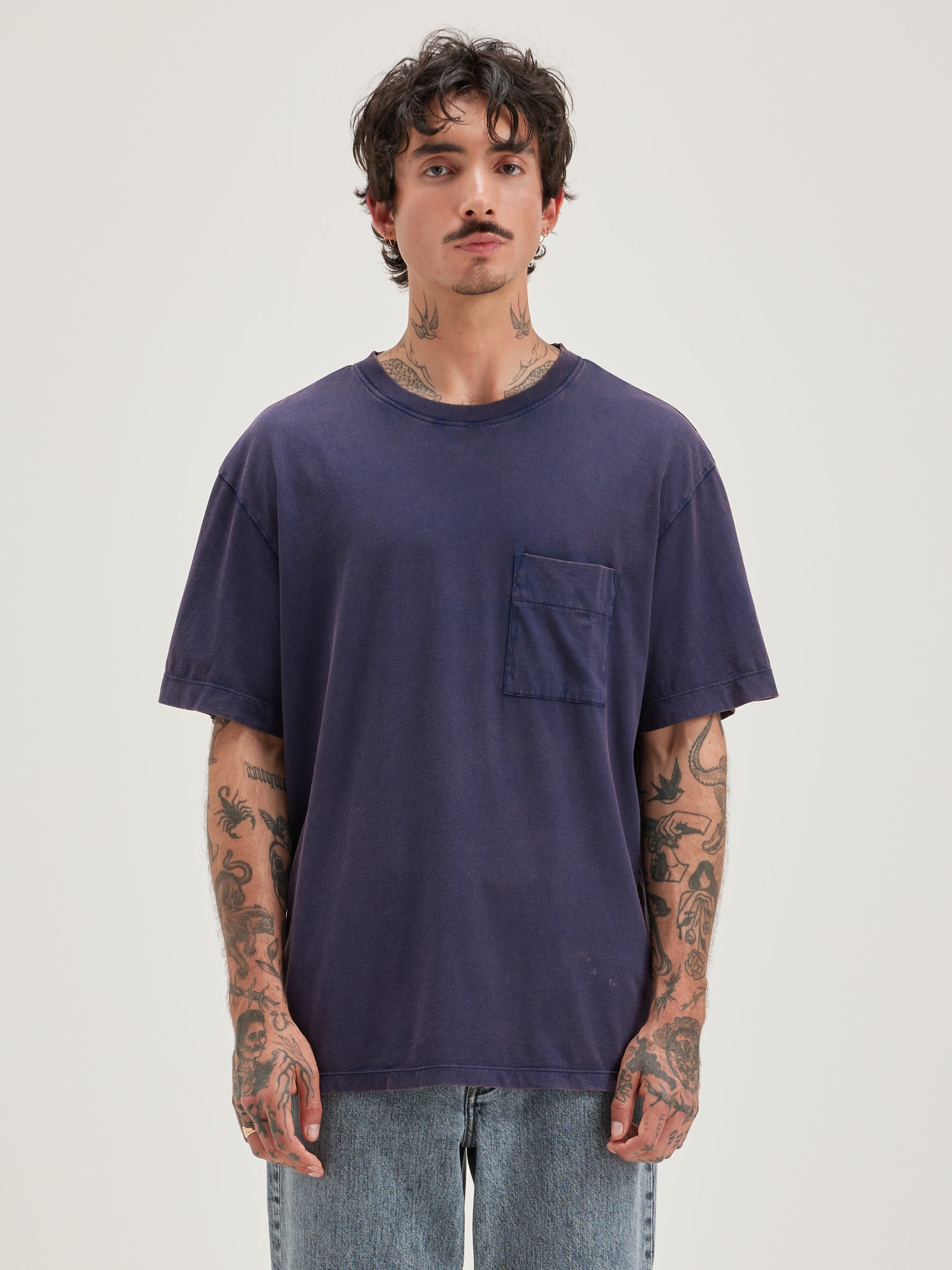 T-shirt À Manches Courtes Vanick - Ink Pour Homme | Bellerose