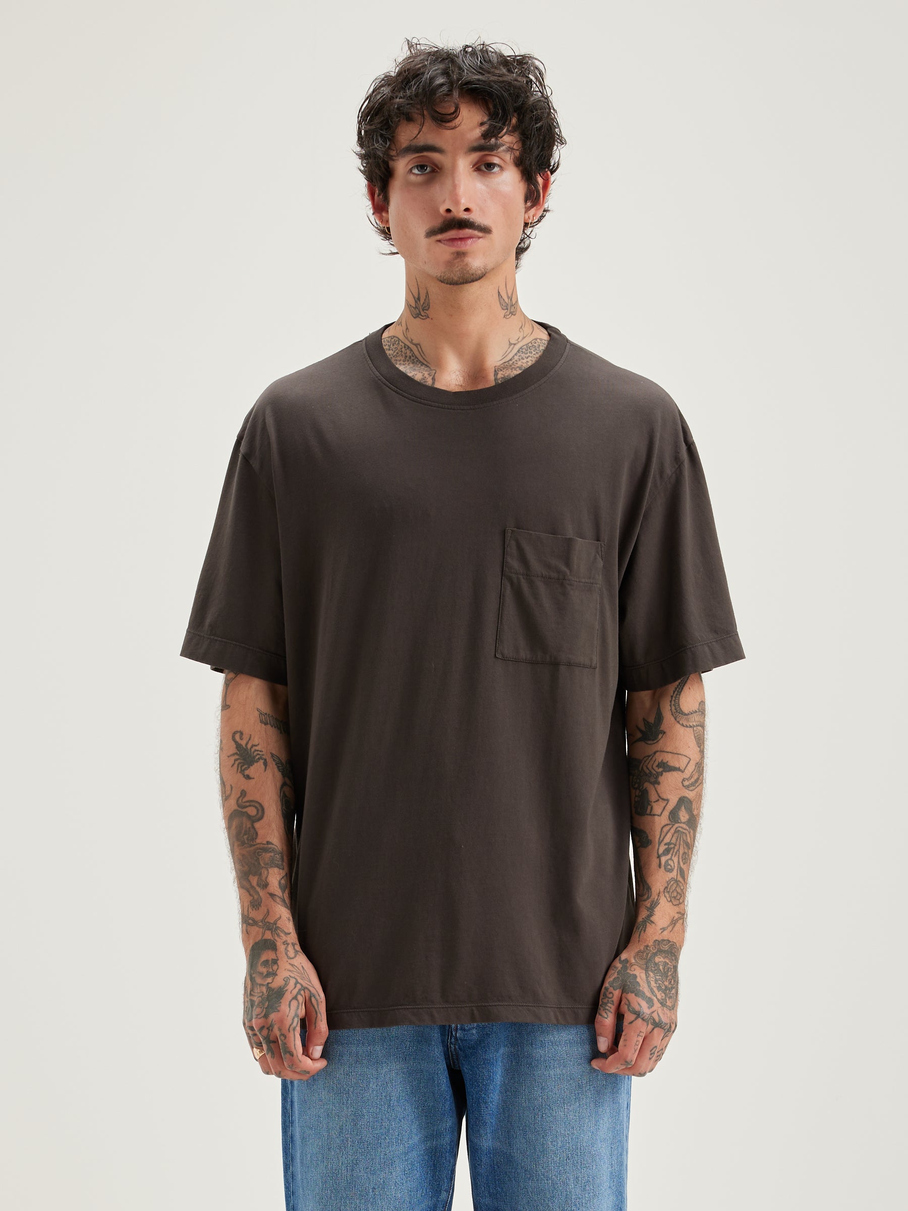 T-shirt À Manches Courtes Vanick - Deep grey Pour Homme | Bellerose