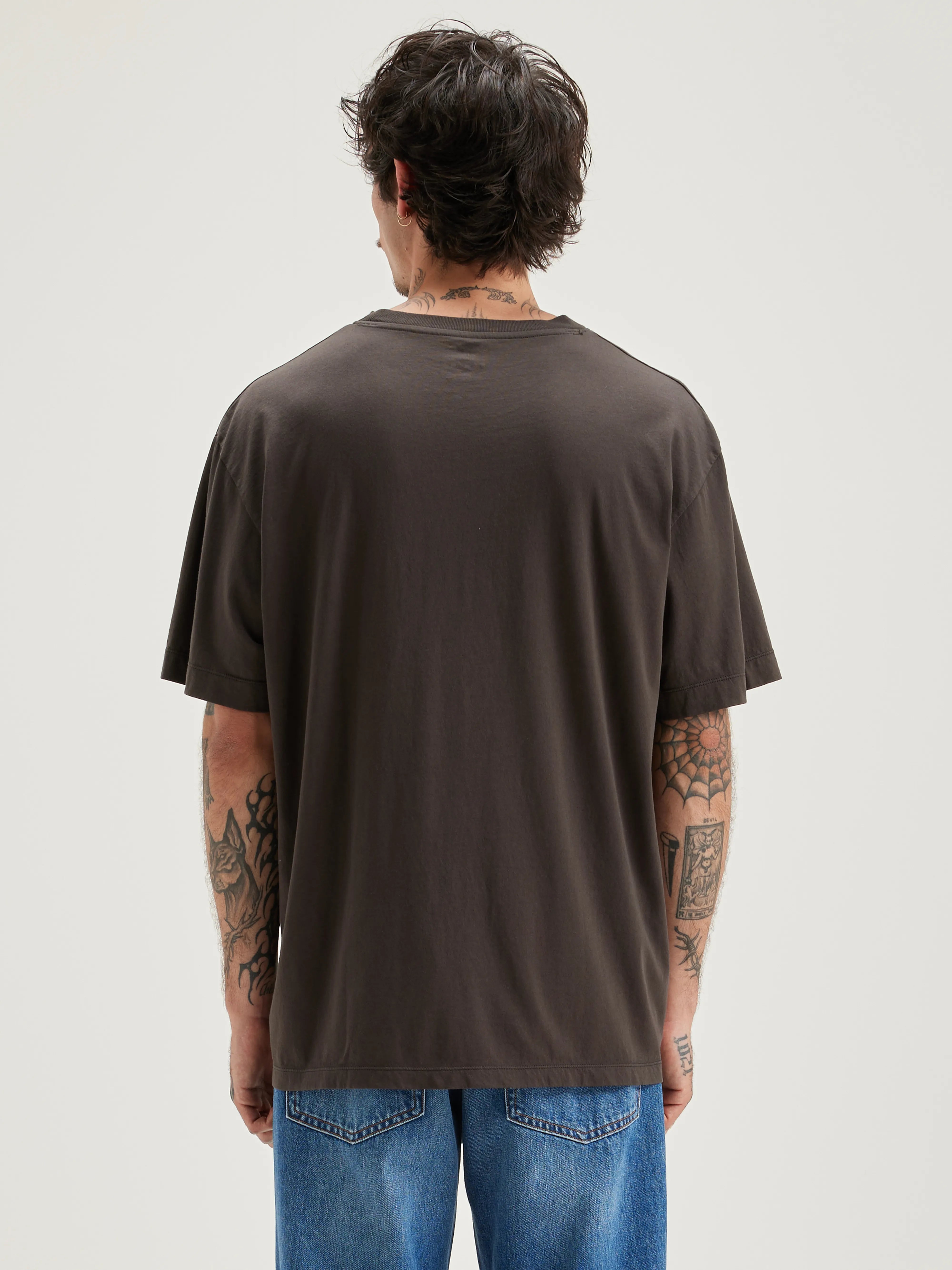 Vanick Korte Mouwen T-shirt - Deep grey Voor Heren | Bellerose