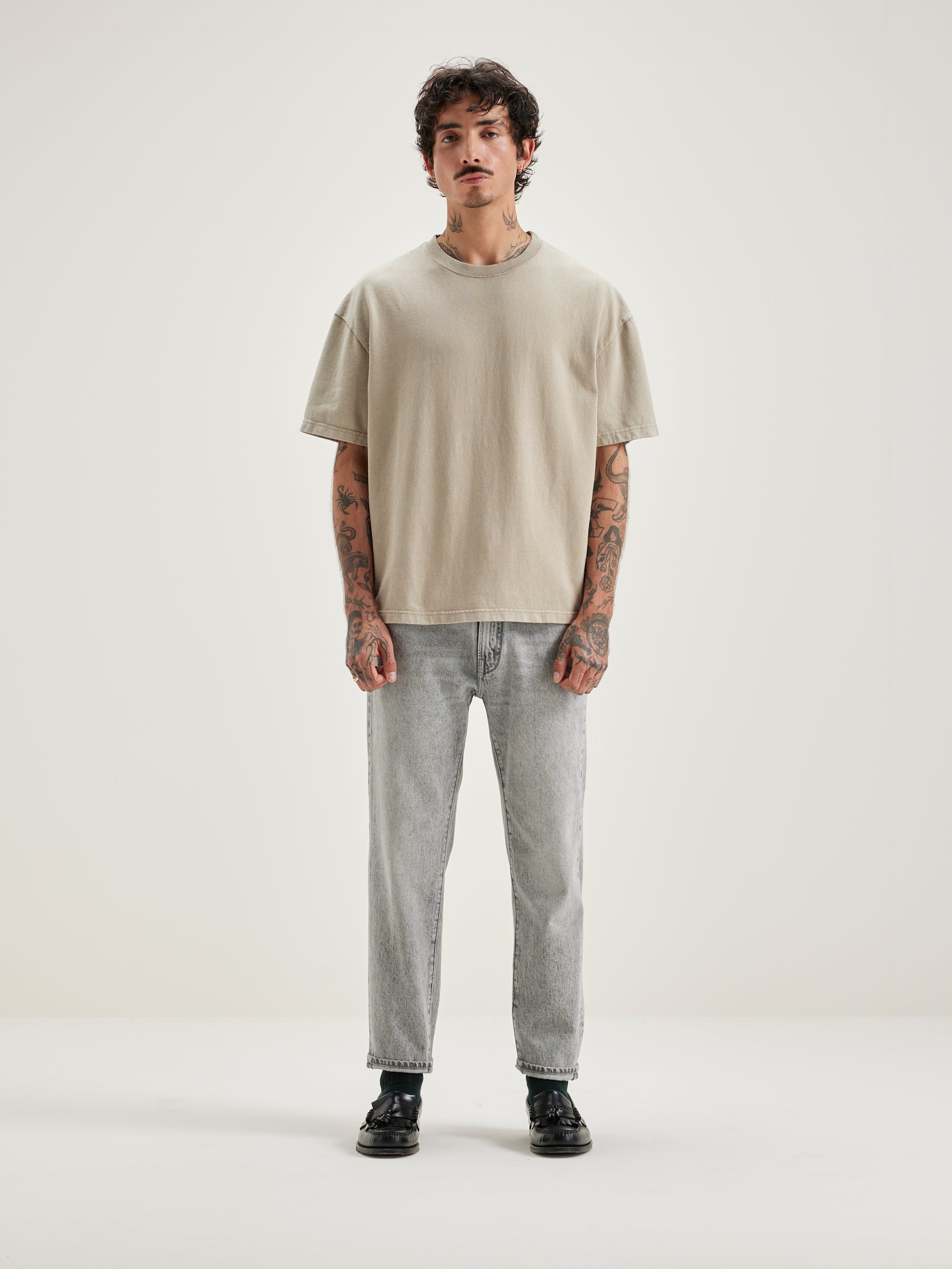 Vouch Korte Mouwen T-shirt - Wolf Voor Heren | Bellerose