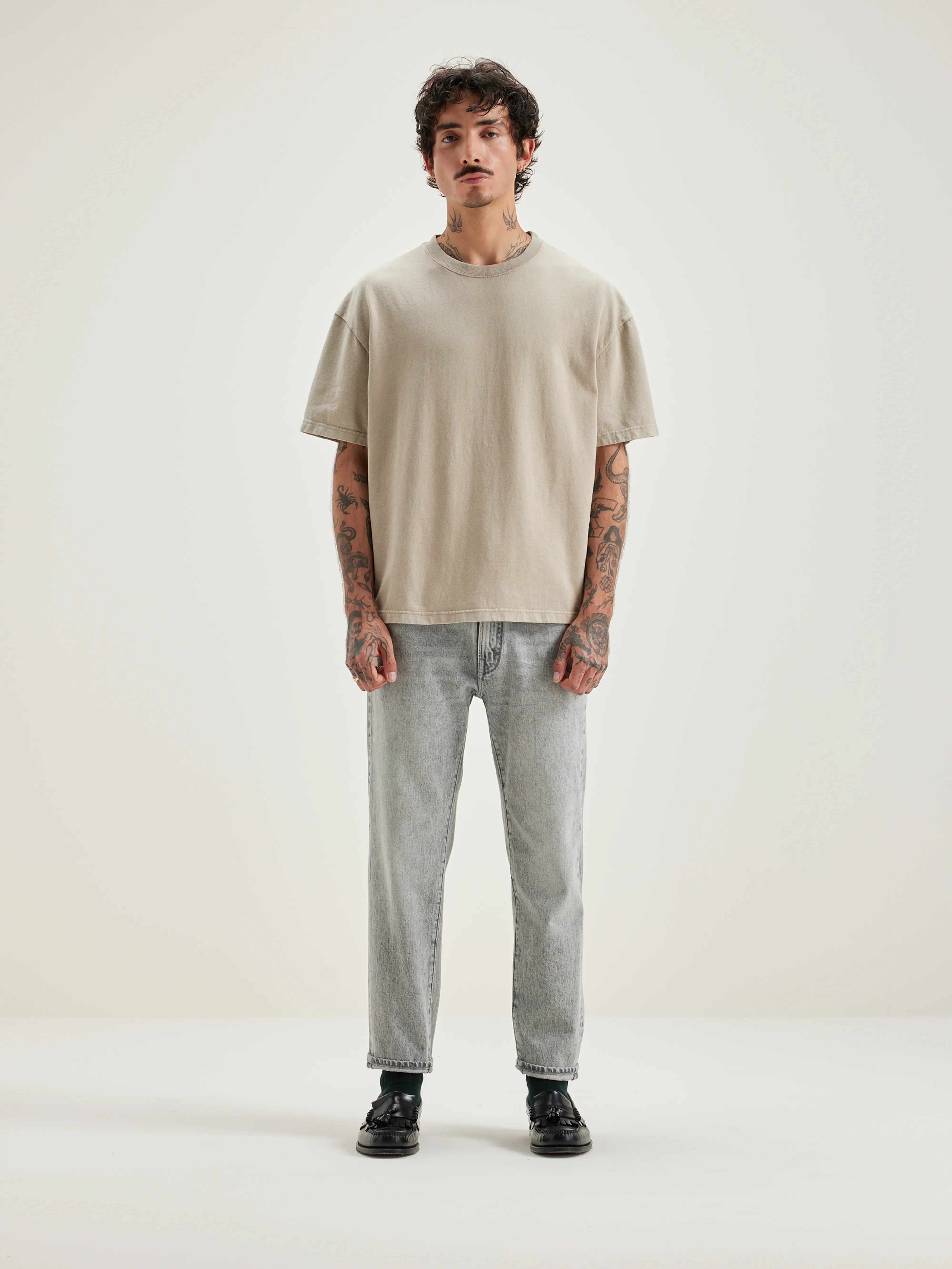 T-shirt À Manches Courtes Vouch - Wolf Pour Homme | Bellerose