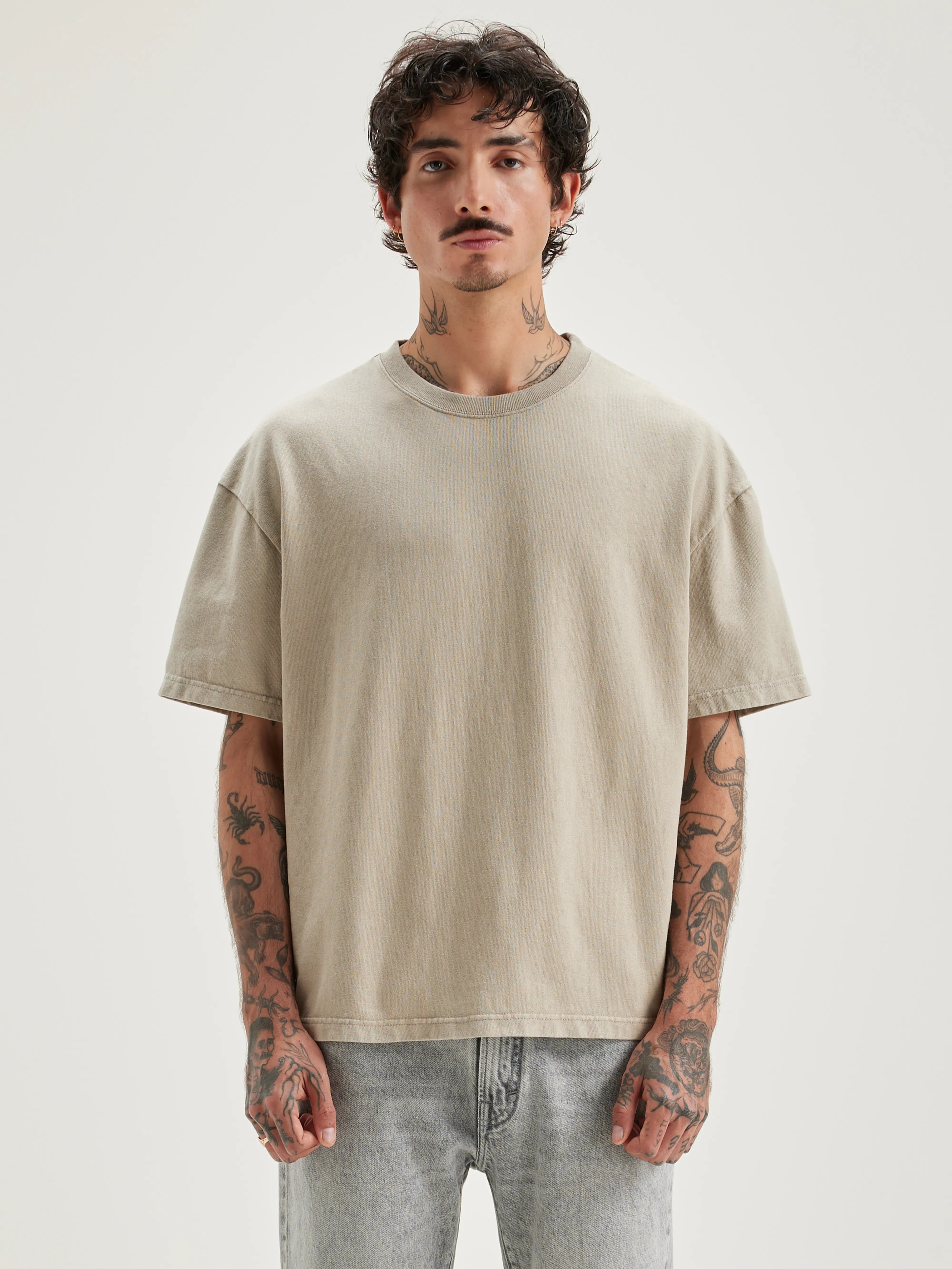 T-shirt À Manches Courtes Vouch - Wolf Pour Homme | Bellerose