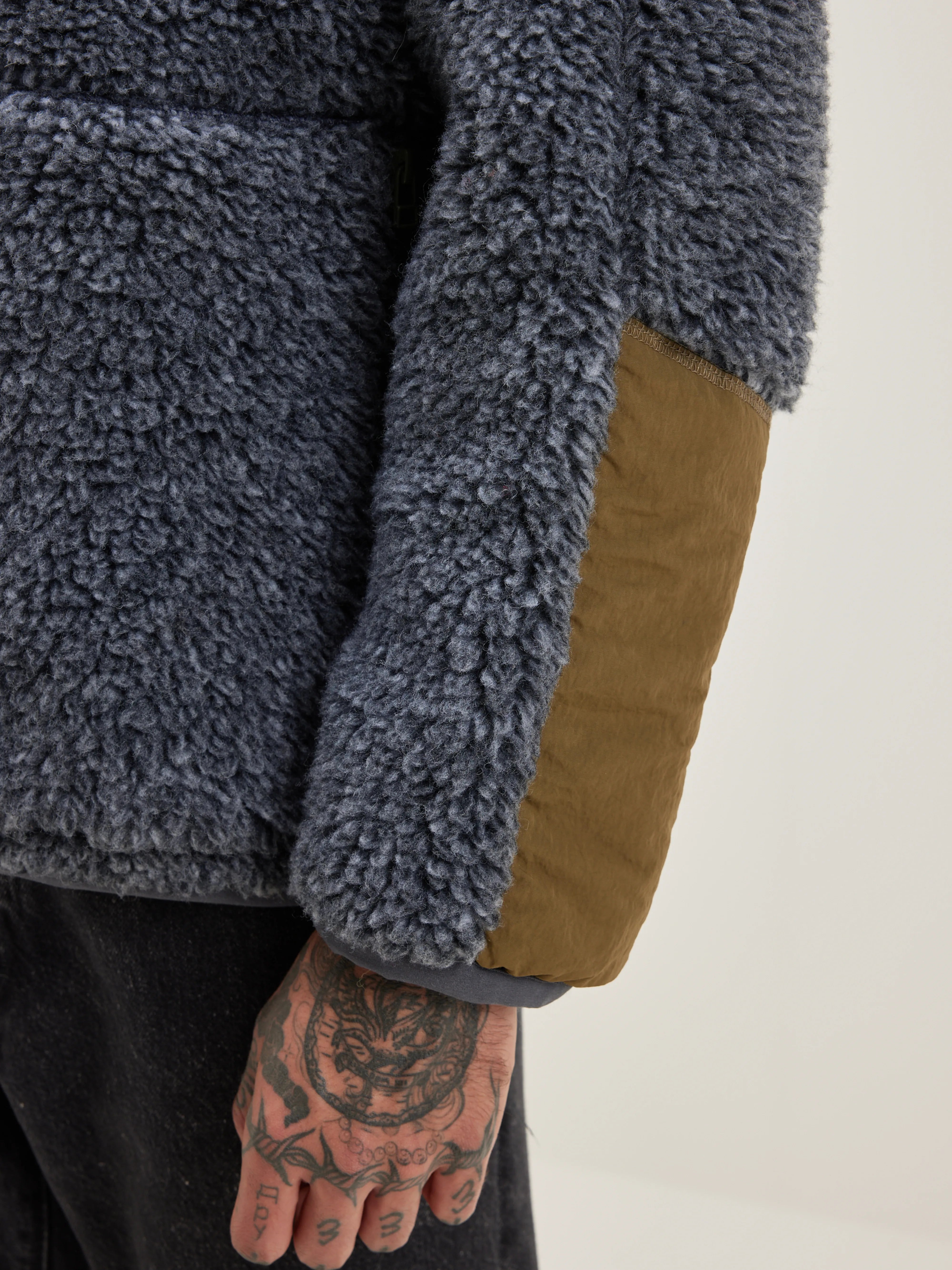 Jordie teddy sweatshirt (242 / M / ANTHRACITE)