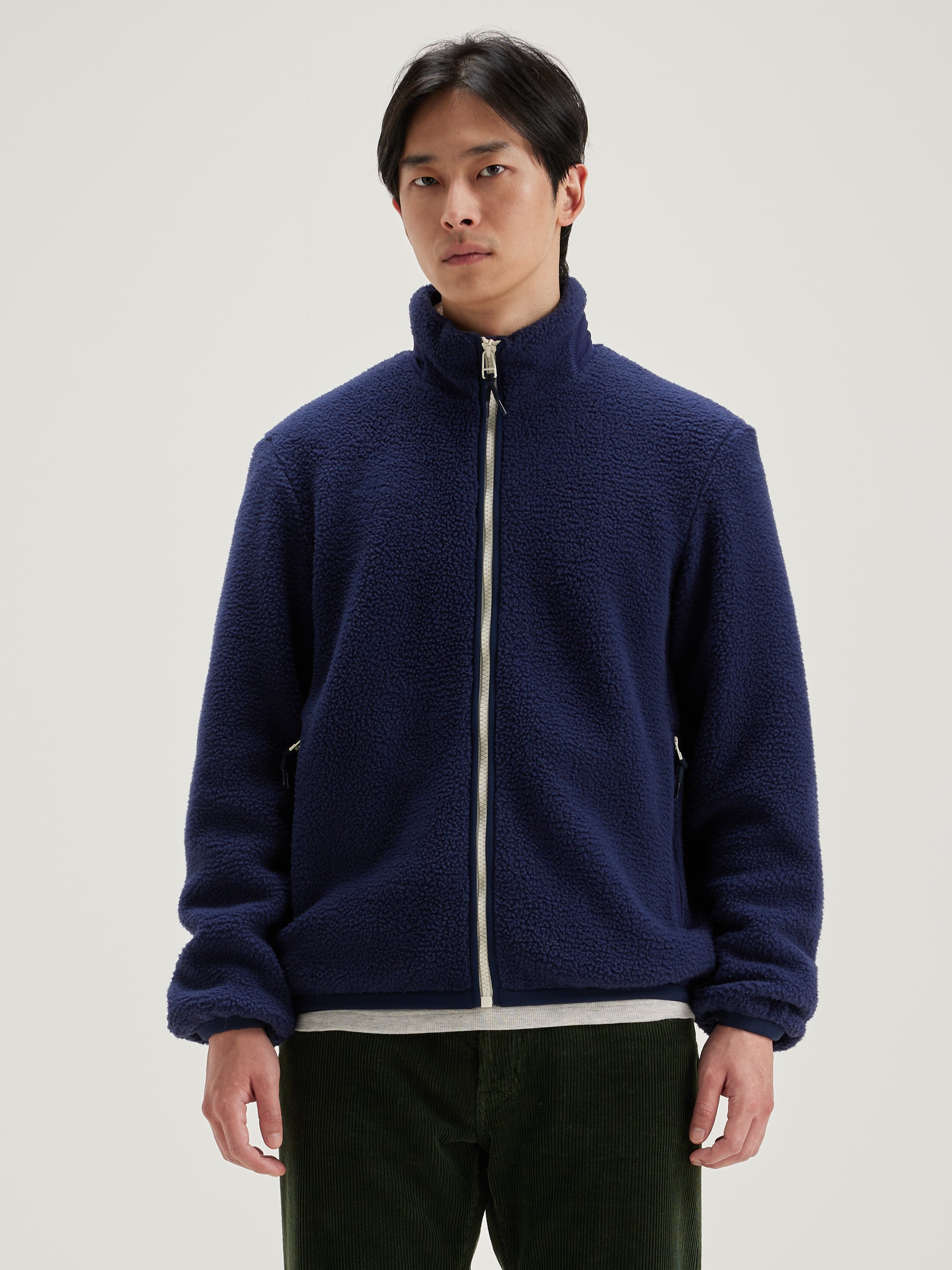 Jari zip-up sweatshirt (242 / M / INK)