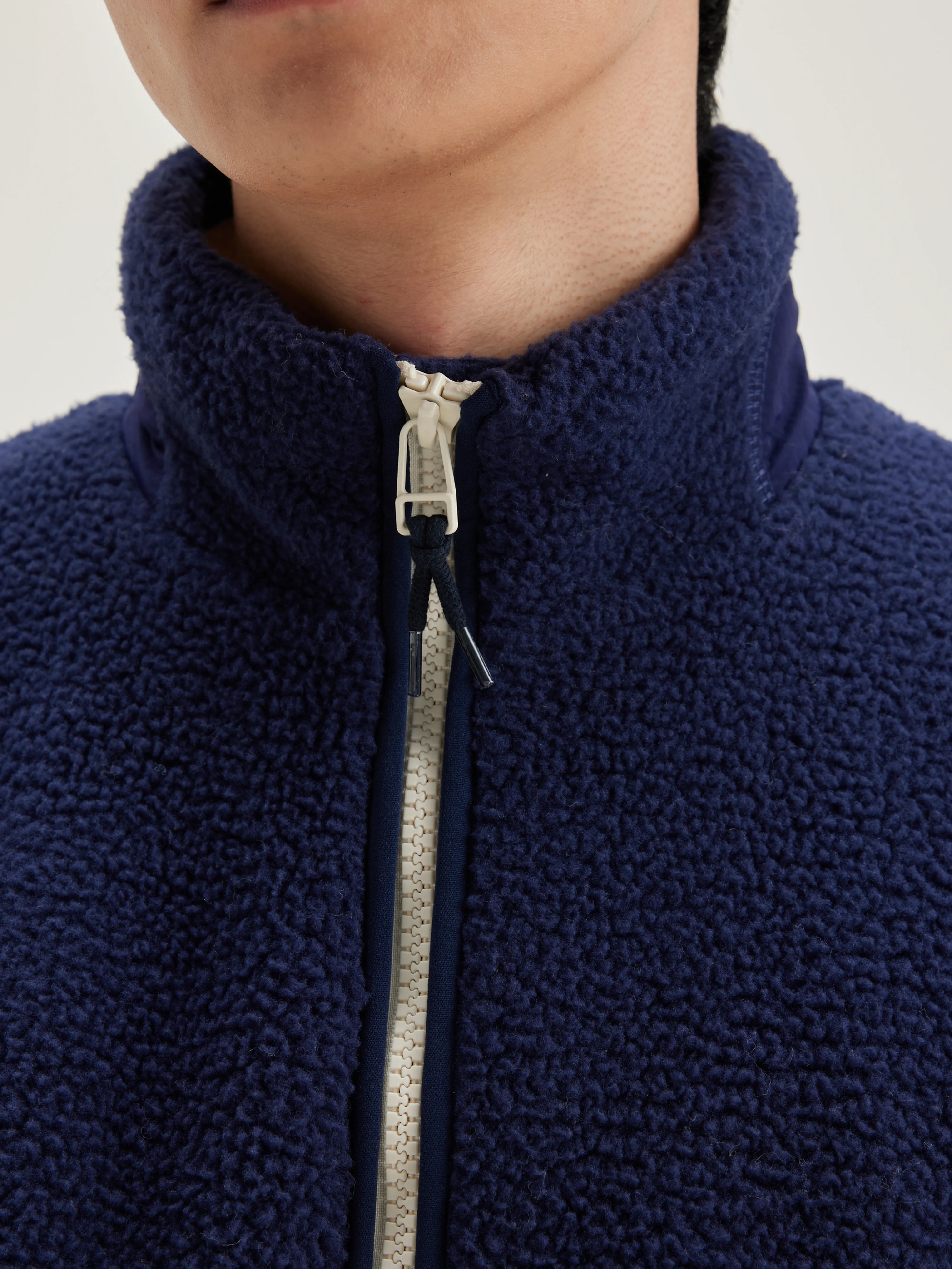 Jari Zip-up Sweatshirt - Ink For Men | Bellerose