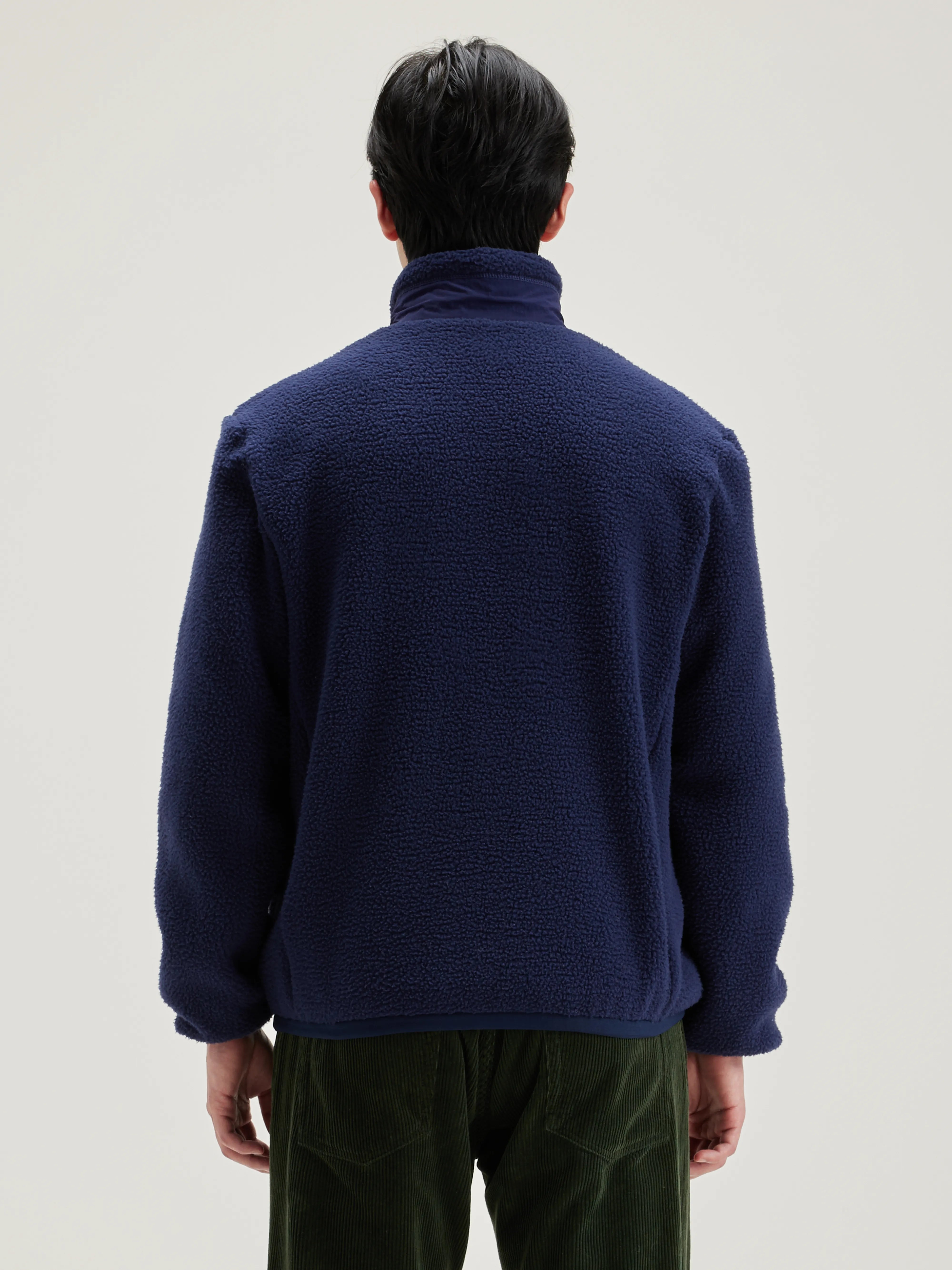 Jari Zip-up Sweatshirt - Ink For Men | Bellerose