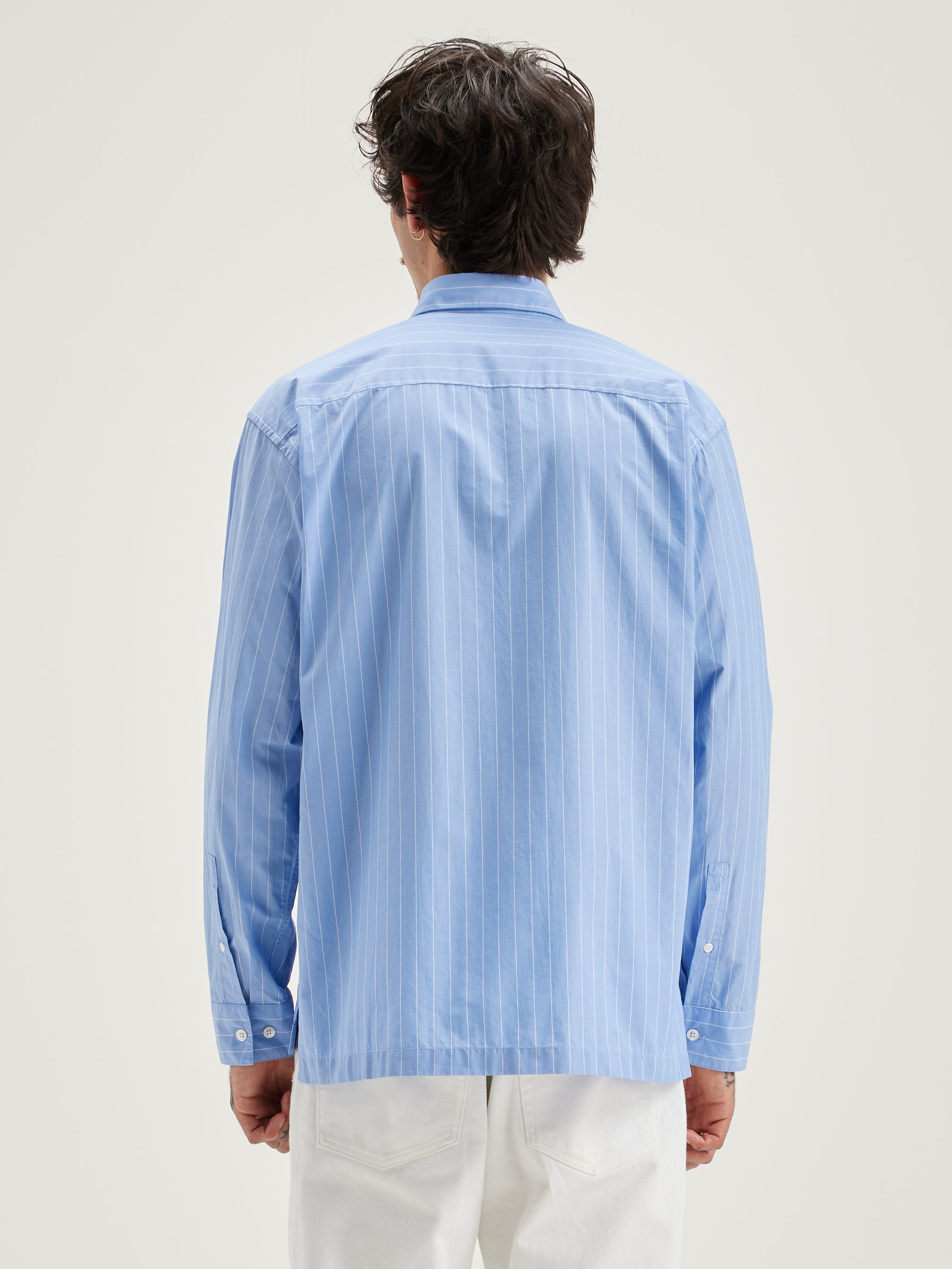 Flippy Striped Shirt - Azurine For Men | Bellerose