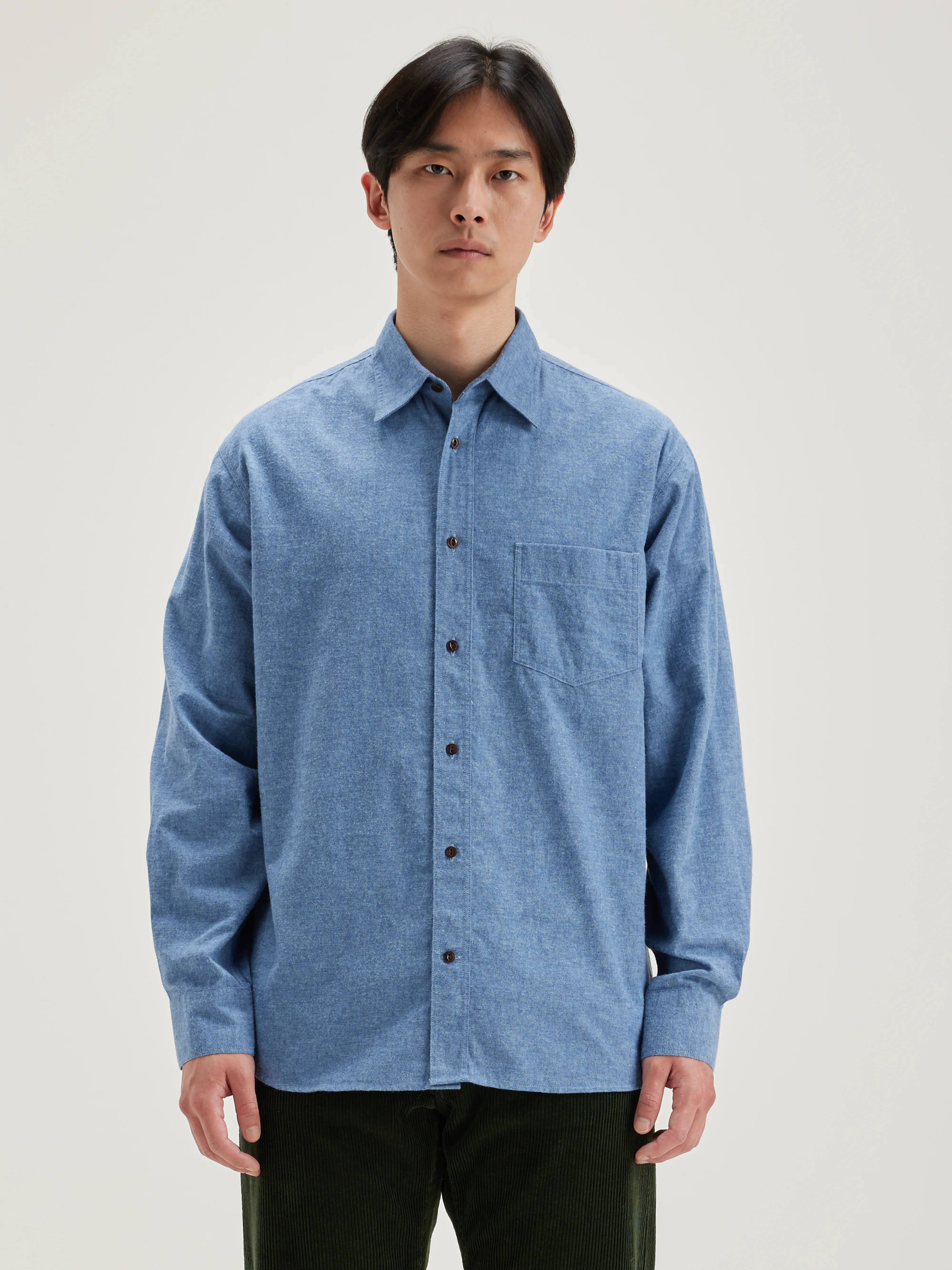 Lighty Relaxed Shirt - Denim For Men | Bellerose