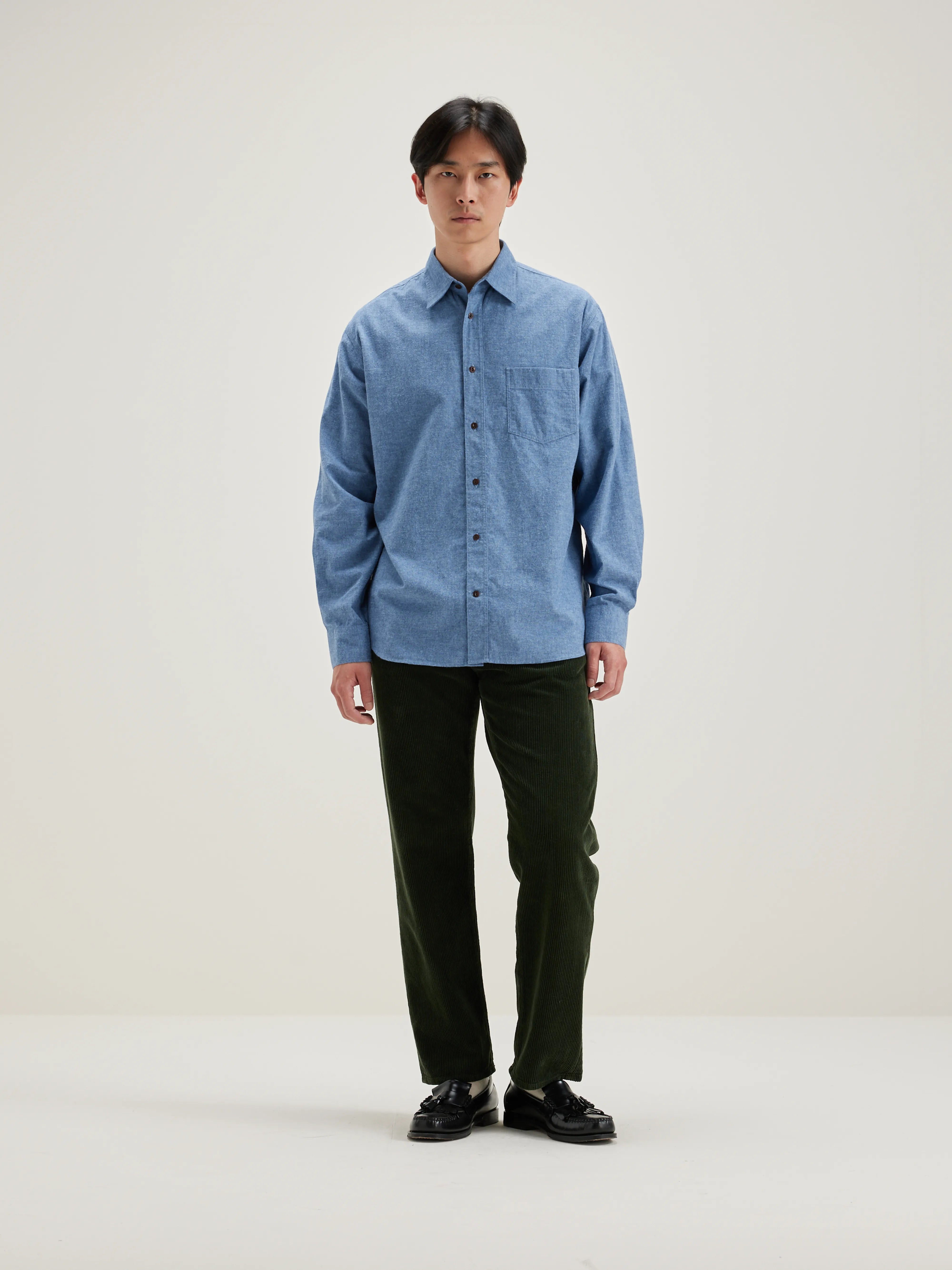 Chemise Décontractée Lighty - Denim Pour Homme | Bellerose